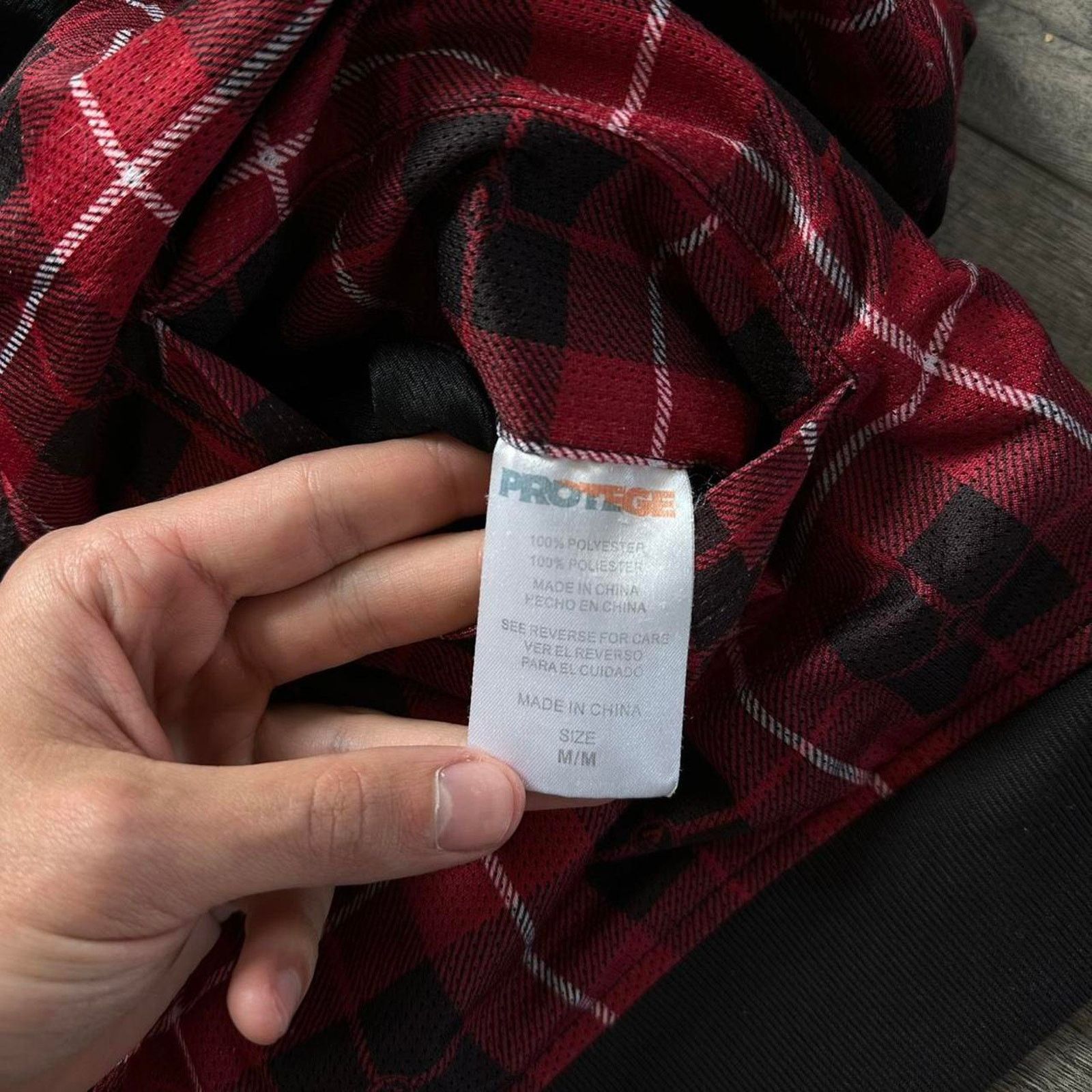 Vintage Vintage 00s Y2K Reversible Black Red Plaid Zip Up Hoodie Size US M / EU 48-50 / 2 - 7 Thumbnail