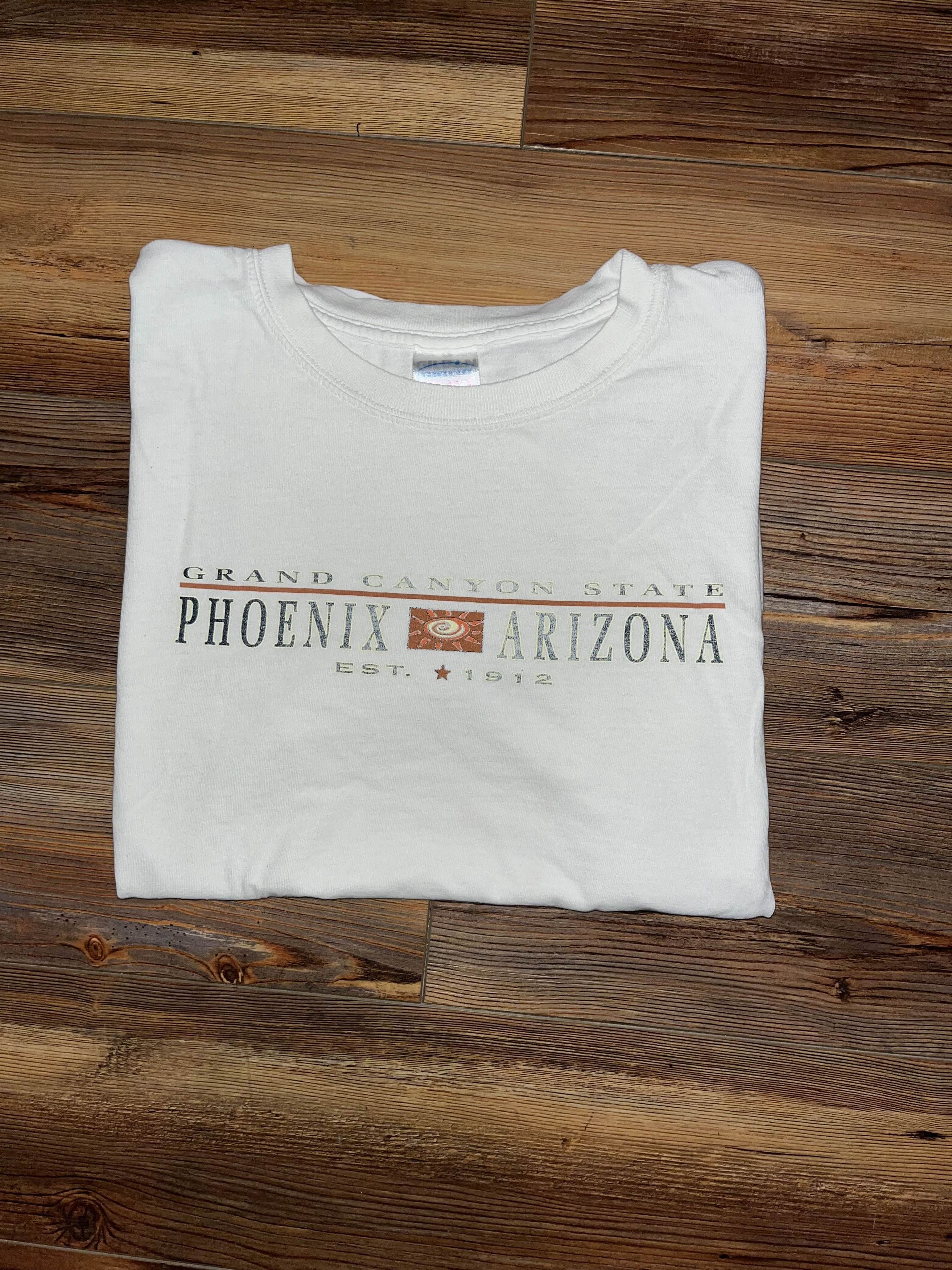 Arizona Jean Co. × Gildan × Vintage 90s Grand Canyon Phoenix, Arizona State Shirt Size US L / EU 52-54 / 3 - 1 Thumbnail