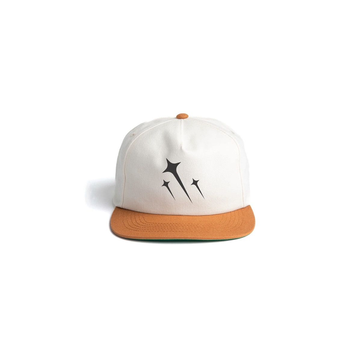 Vintage 5 Panel Unstructured Snapback Vintage Hat (Green Under Brim) Size ONE SIZE - 1 Thumbnail