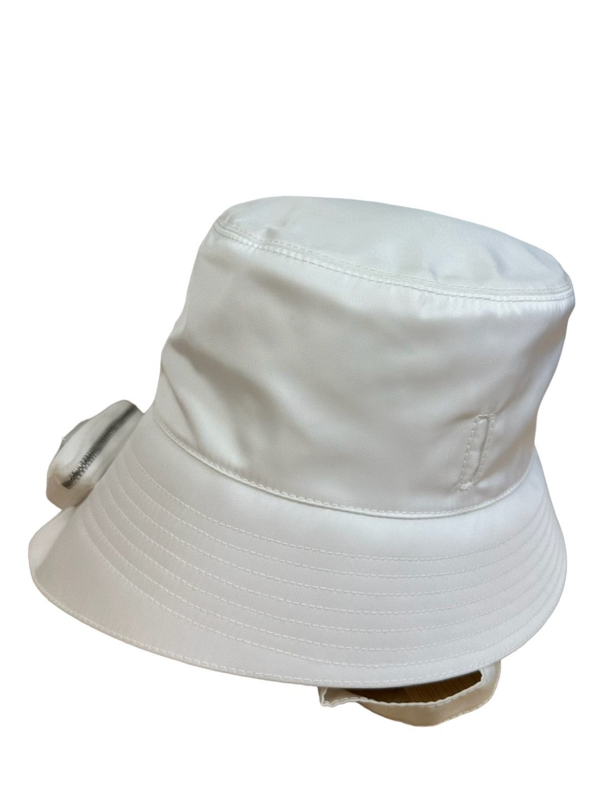 Prada Prada asymmetric nylon hat Size ONE SIZE - 3 Thumbnail