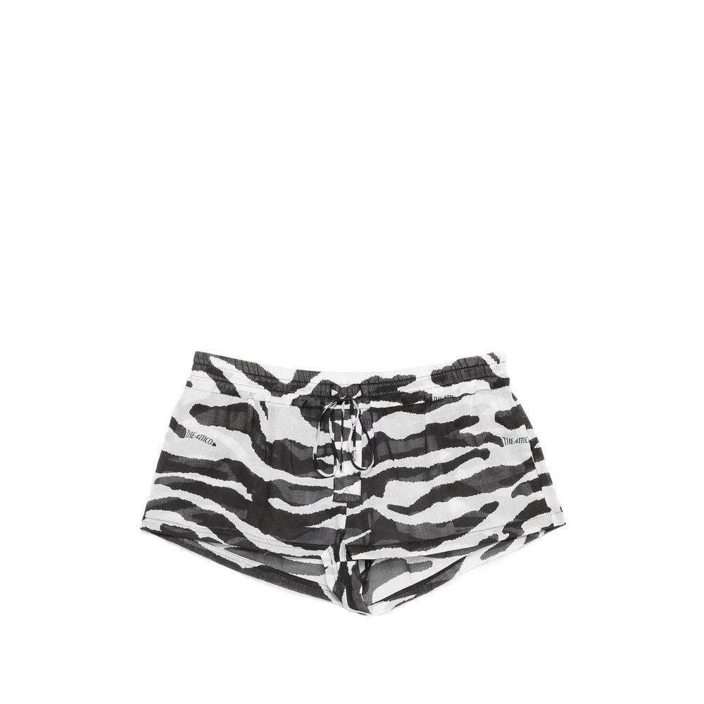 The Attico The Attico WHITE Shorts - Mini Shorts Size 27" / US 4 / IT 40 - 1 Thumbnail