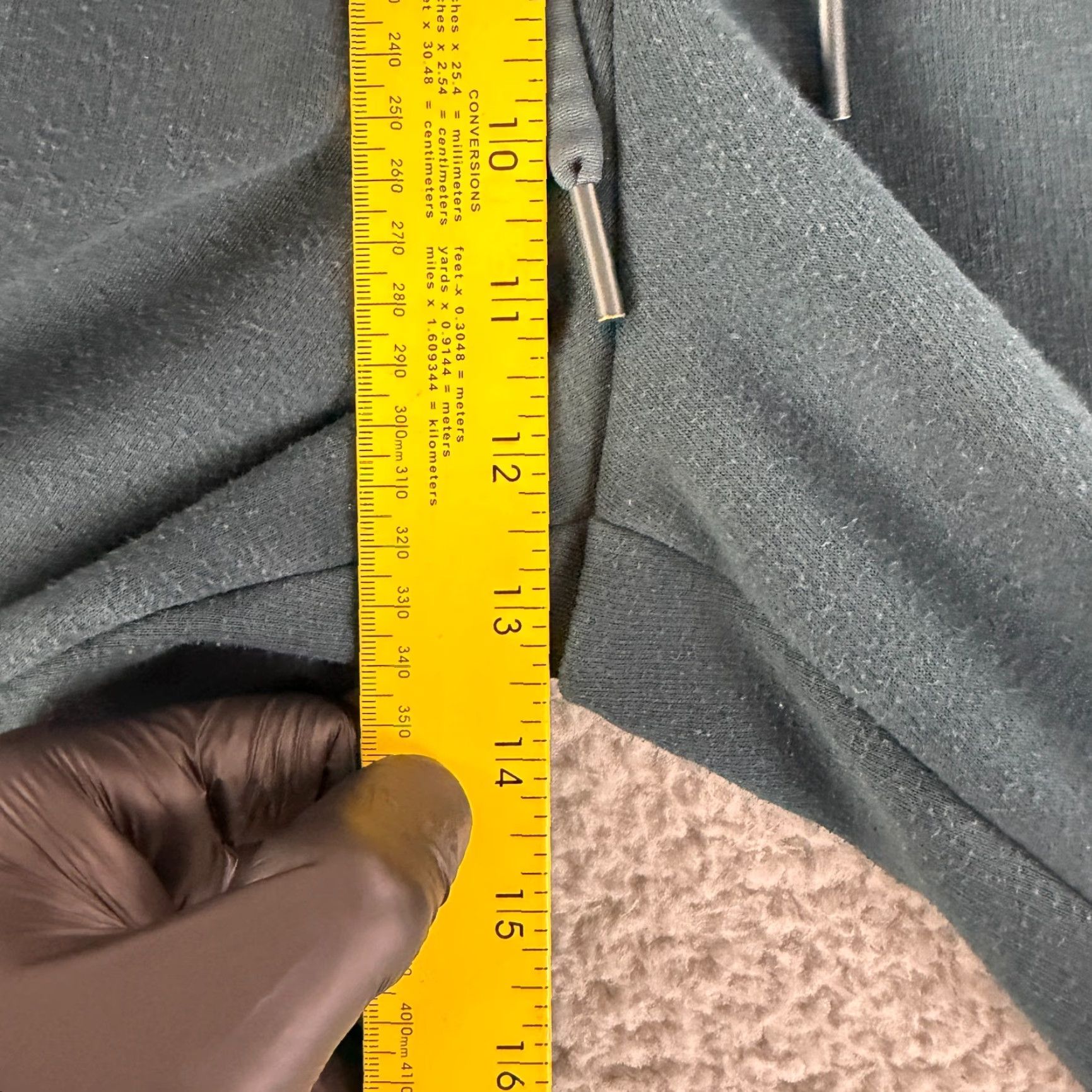 Athleta Athleta Cozy Karma Zip Pants Womens L Green Pull On Drawstring Athletic Gym Pants Size 36" / US 14 / IT 50 - 6 Thumbnail