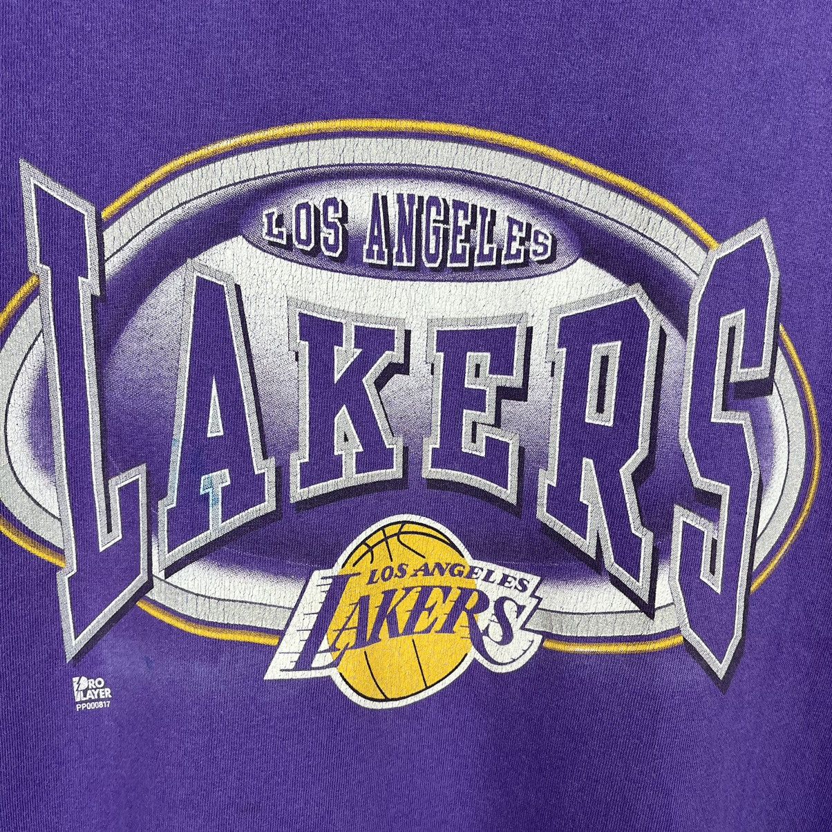 NBA Vintage Los Angeles Lakers single stitch NBA T Shirt 90’s Size US M / EU 48-50 / 2 - 4 Thumbnail