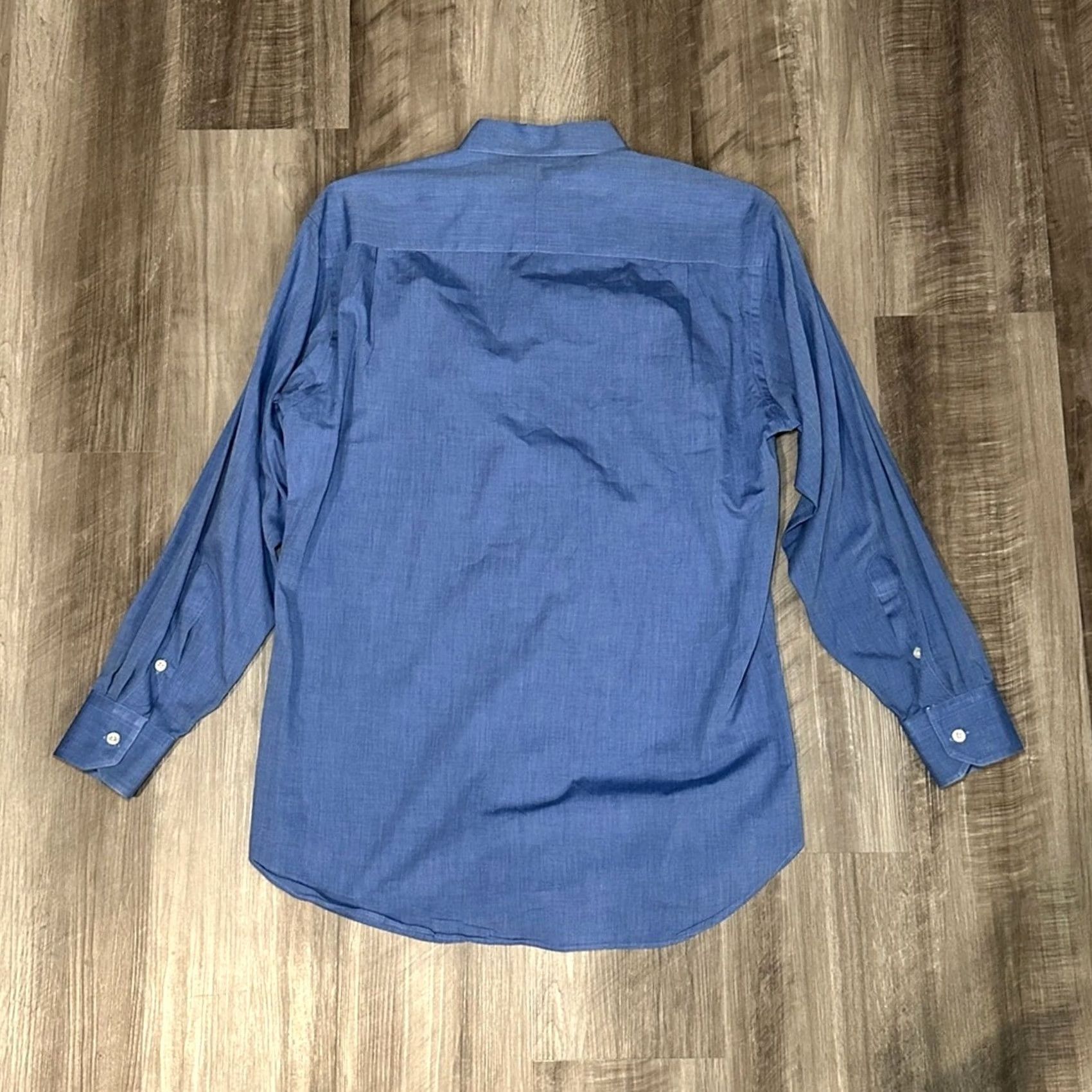 Vintage Gitman Bros Vintage Long Sleeve Button Down 14.5/32 Small Shirt Men Blue 14.5/32 Small Mens Vintage 90s? Size US S / EU 44-46 / 1 - 3 Thumbnail