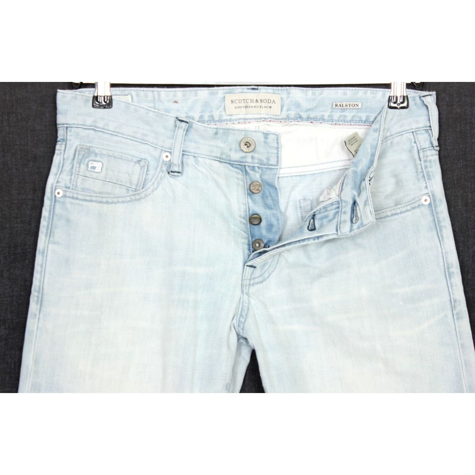 Scotch & Soda SCOTCH & SODA RALSTON Slim Jeans Men Size W30 L34 DZ834 Jeans Men's Slim Denim Blue 30 34 Slim Fit Size US 30 / EU 46 - 4 Thumbnail