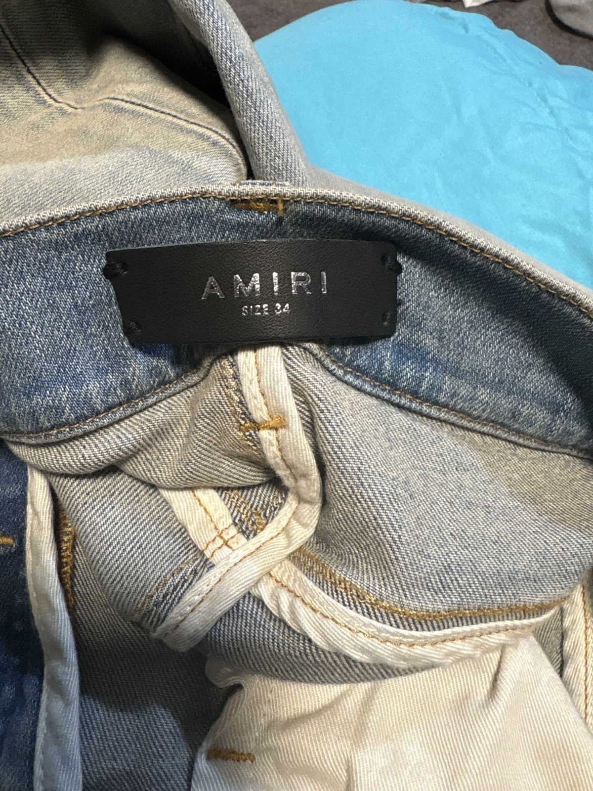 Amiri Amiri Antique Indigo Size US 34 / EU 50 - 8 Thumbnail