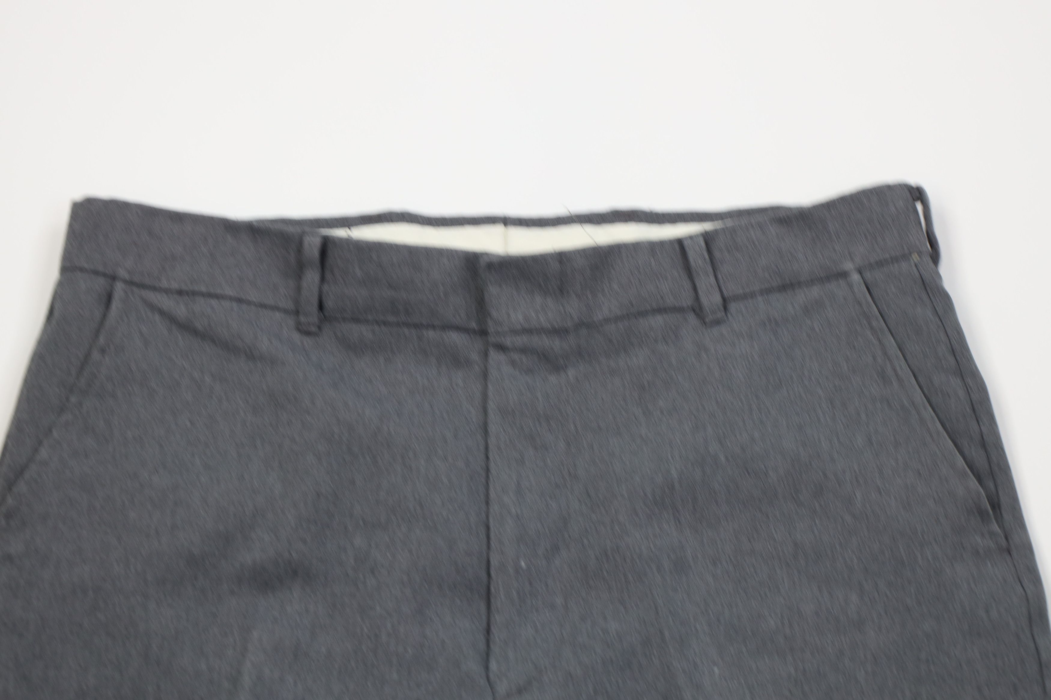 Vintage Vintage 70s Streetwear Flared Wide Leg Chino Pants Gray USA Size US 32 / EU 48 - 2 Thumbnail