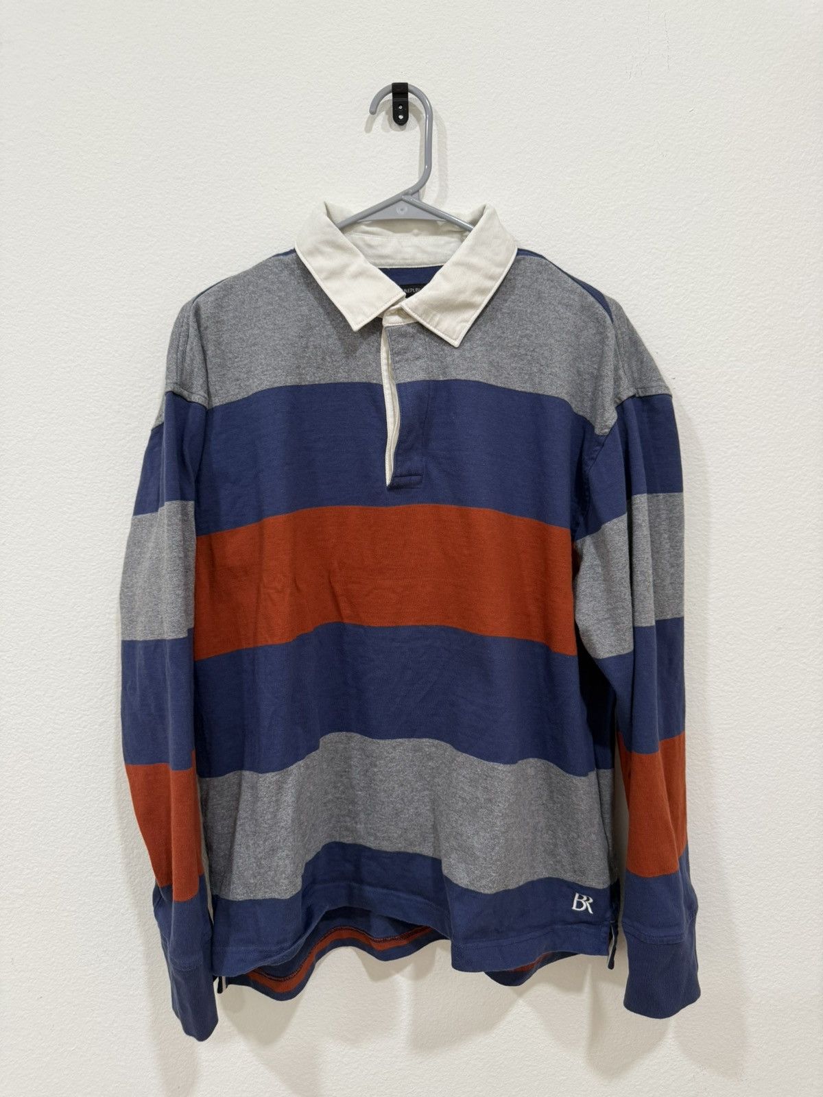 Banana Republic Banana Republic Long Sleeve Polo Size US L / EU 52-54 / 3 - 1 Thumbnail