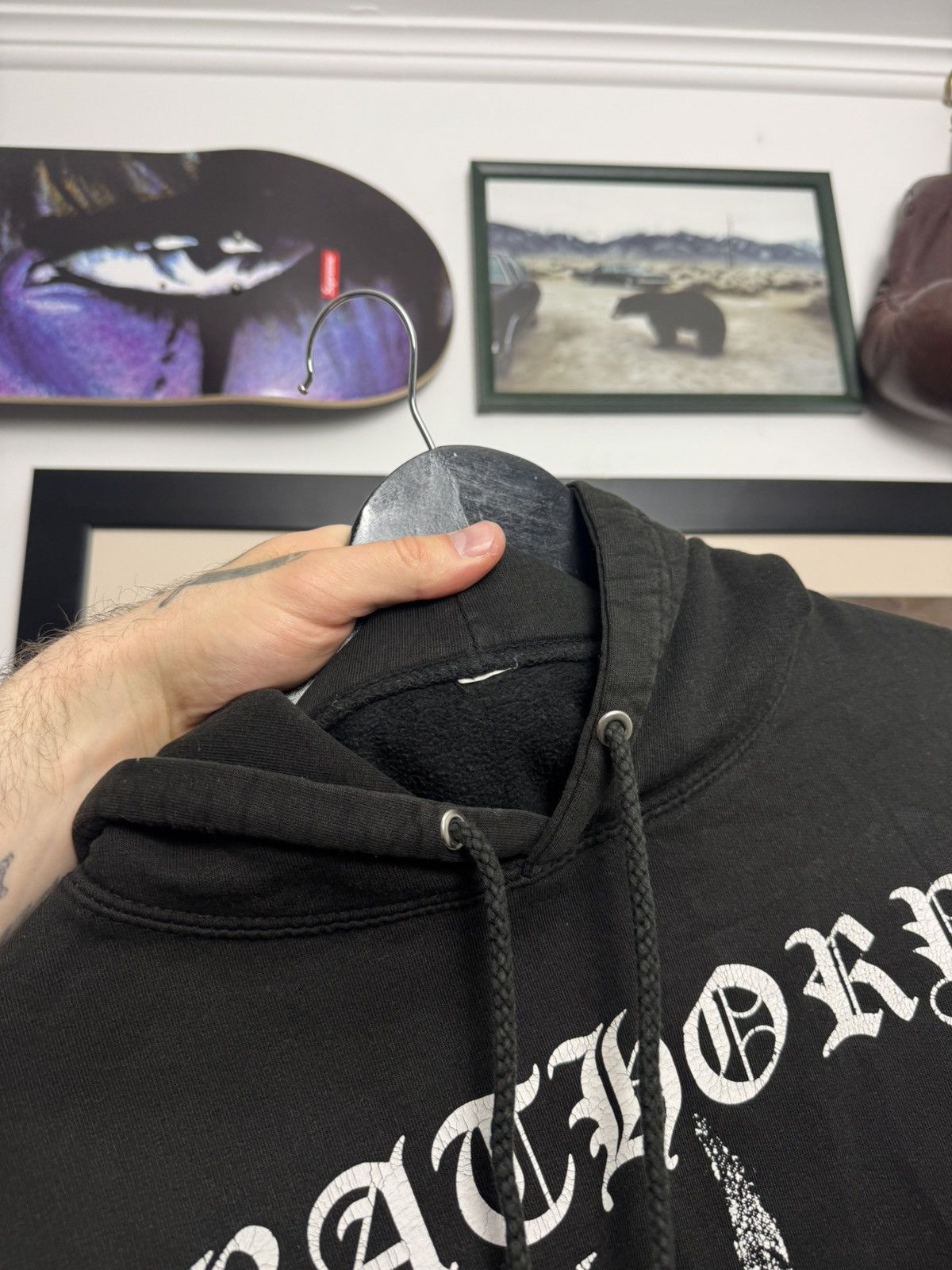 Band Tees Bathory Vintage Goat Death Metal Band Hoodie Distressed Rare Size US M / EU 48-50 / 2 - 3 Thumbnail