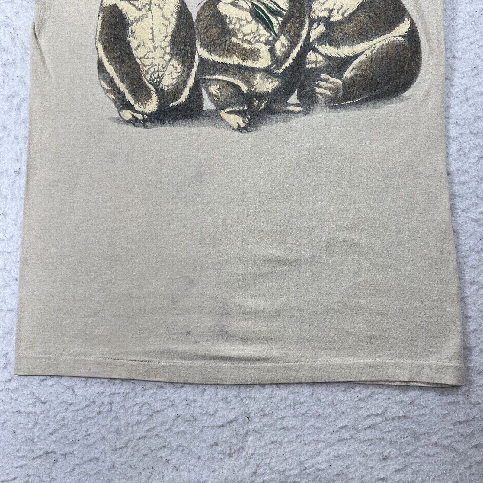 Vintage Vintage 1988 Lexington MetroZoo Koala Exhibit Graphic Tee Size US M / EU 48-50 / 2 - 6 Thumbnail