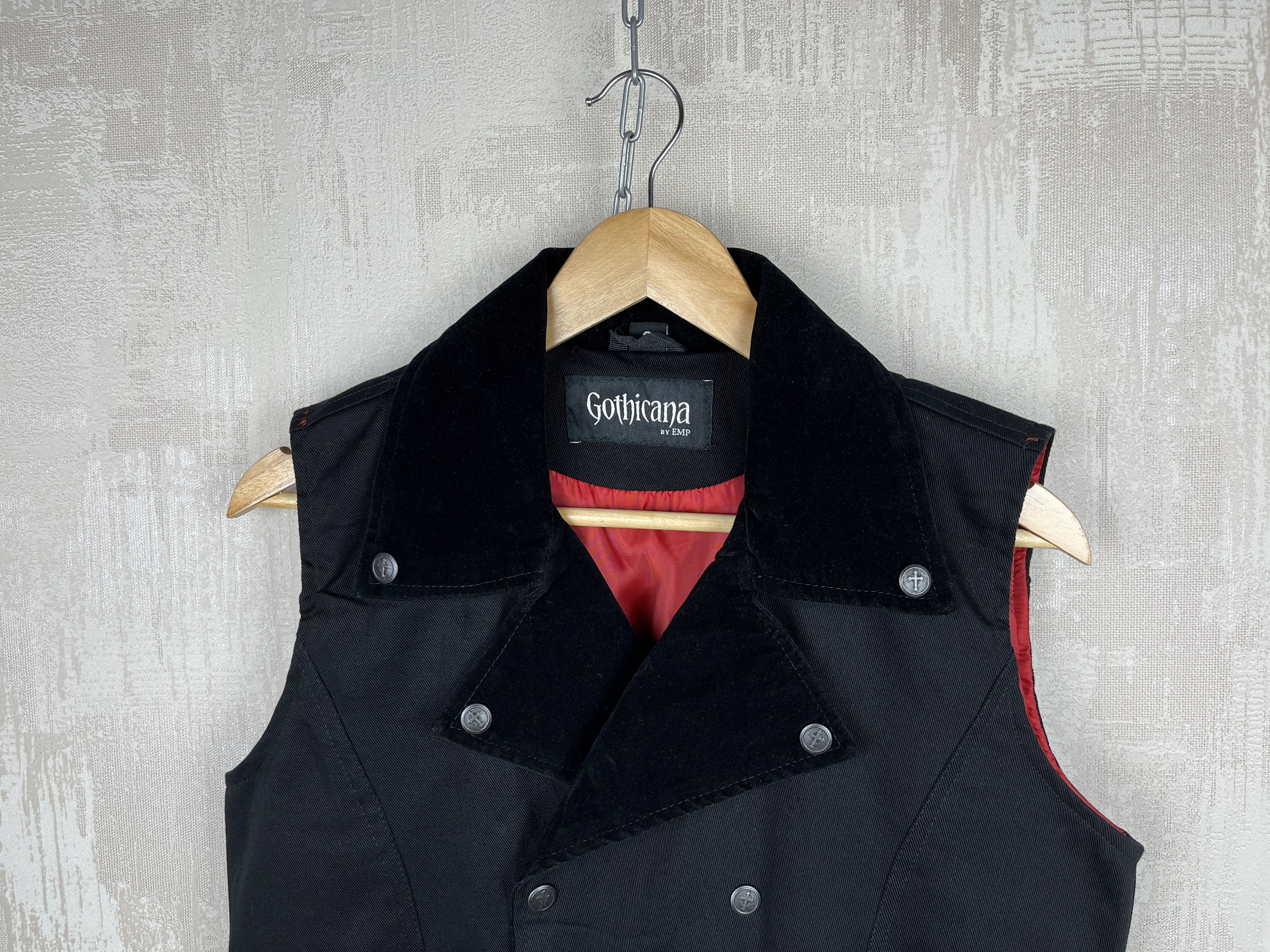 Other Gothicana by EMP Steampunk Double Breasted Vest Waistcoat Size US S / EU 44-46 / 1 - 2 Thumbnail