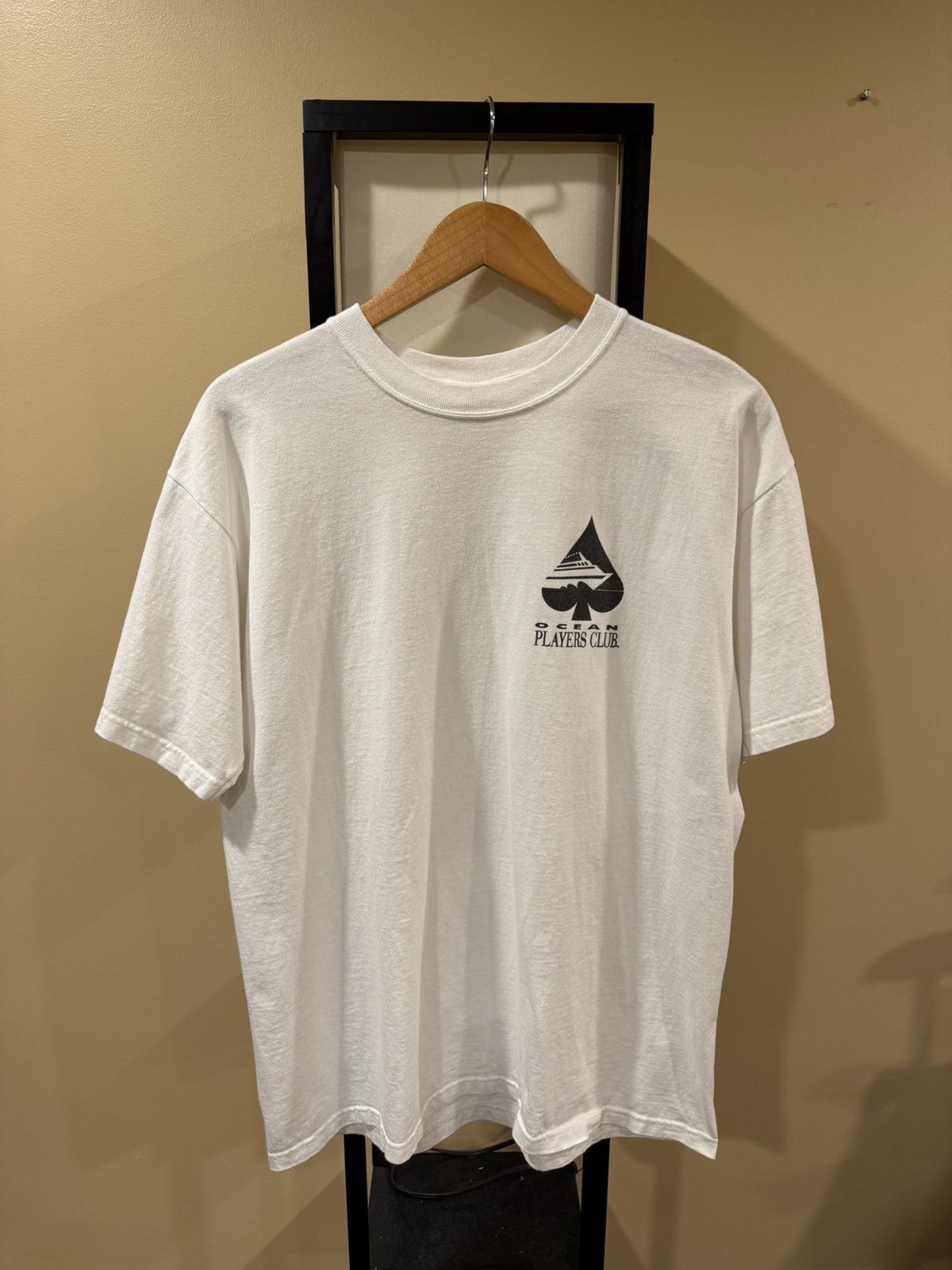 Vintage Vintage Player’s Club Casino Winner White T-Shirt Size US L / EU 52-54 / 3 - 2 Thumbnail