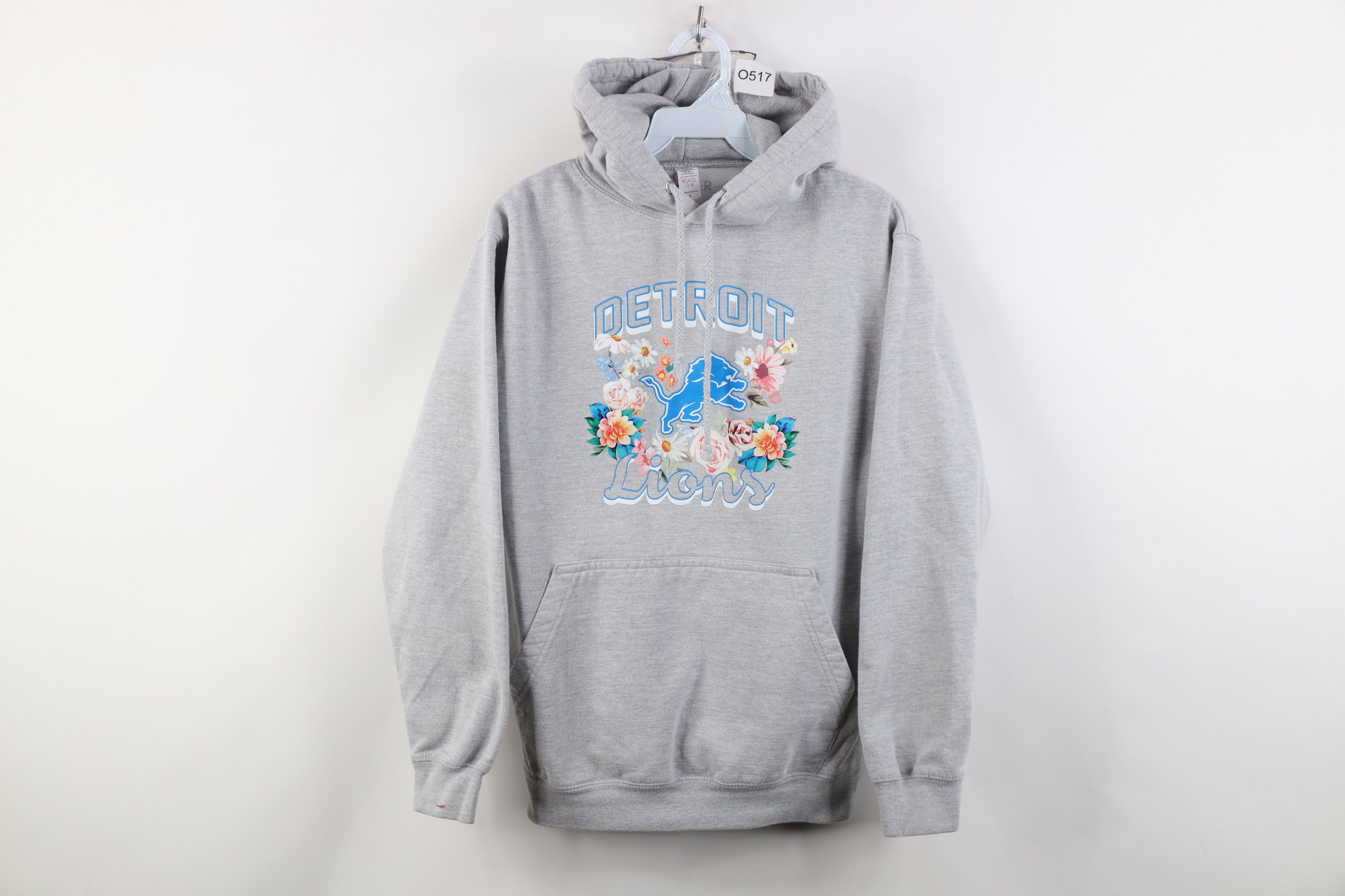Vintage Y2K Spell Lions Football Flower Hoodie Sweatshirt Gray Size S / US 4 / IT 40 - 1 Thumbnail