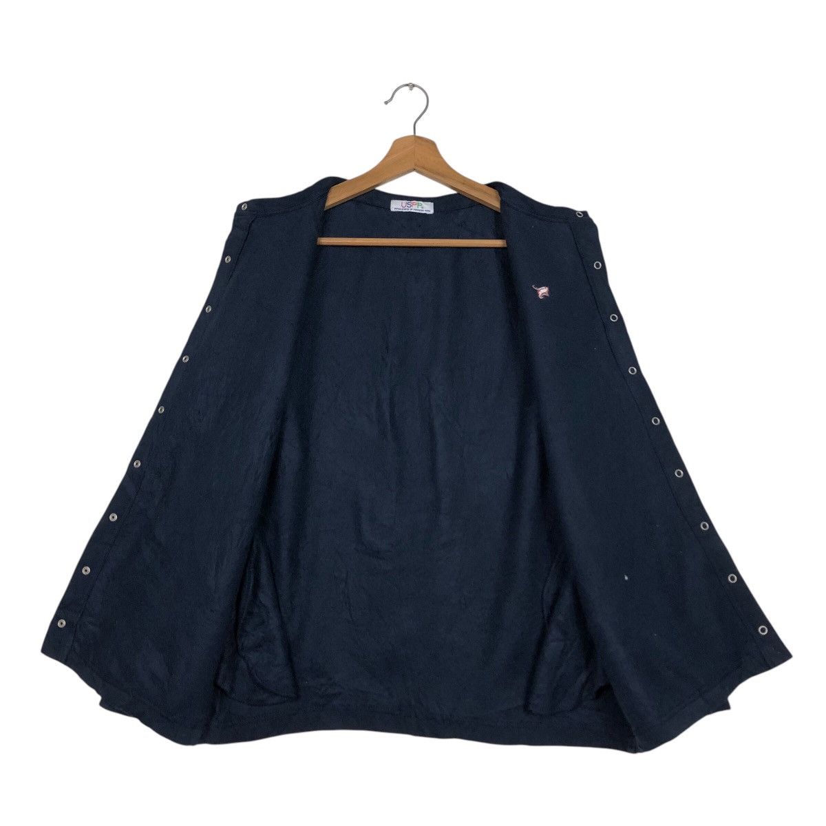 Japanese Brand 📌Vintage Snap Button Cardigan Uspp Black Issey Miyake Size US L / EU 52-54 / 3 - 14 Thumbnail