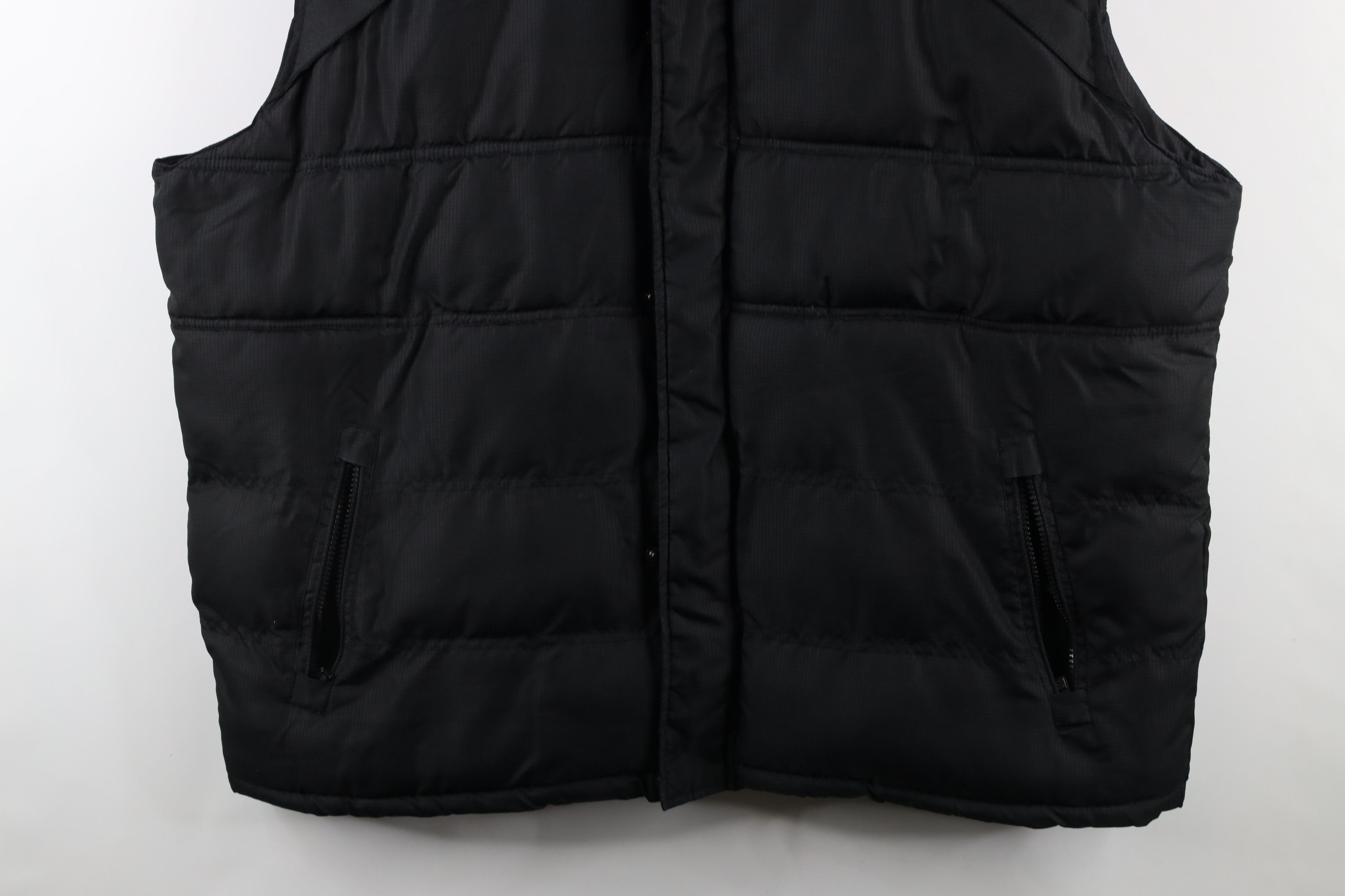 Rocawear × Vintage Vintage Rocawear Hooded Full Zip Puffer Vest Jacket Black Size US XXL / EU 58 / 5 - 3 Thumbnail