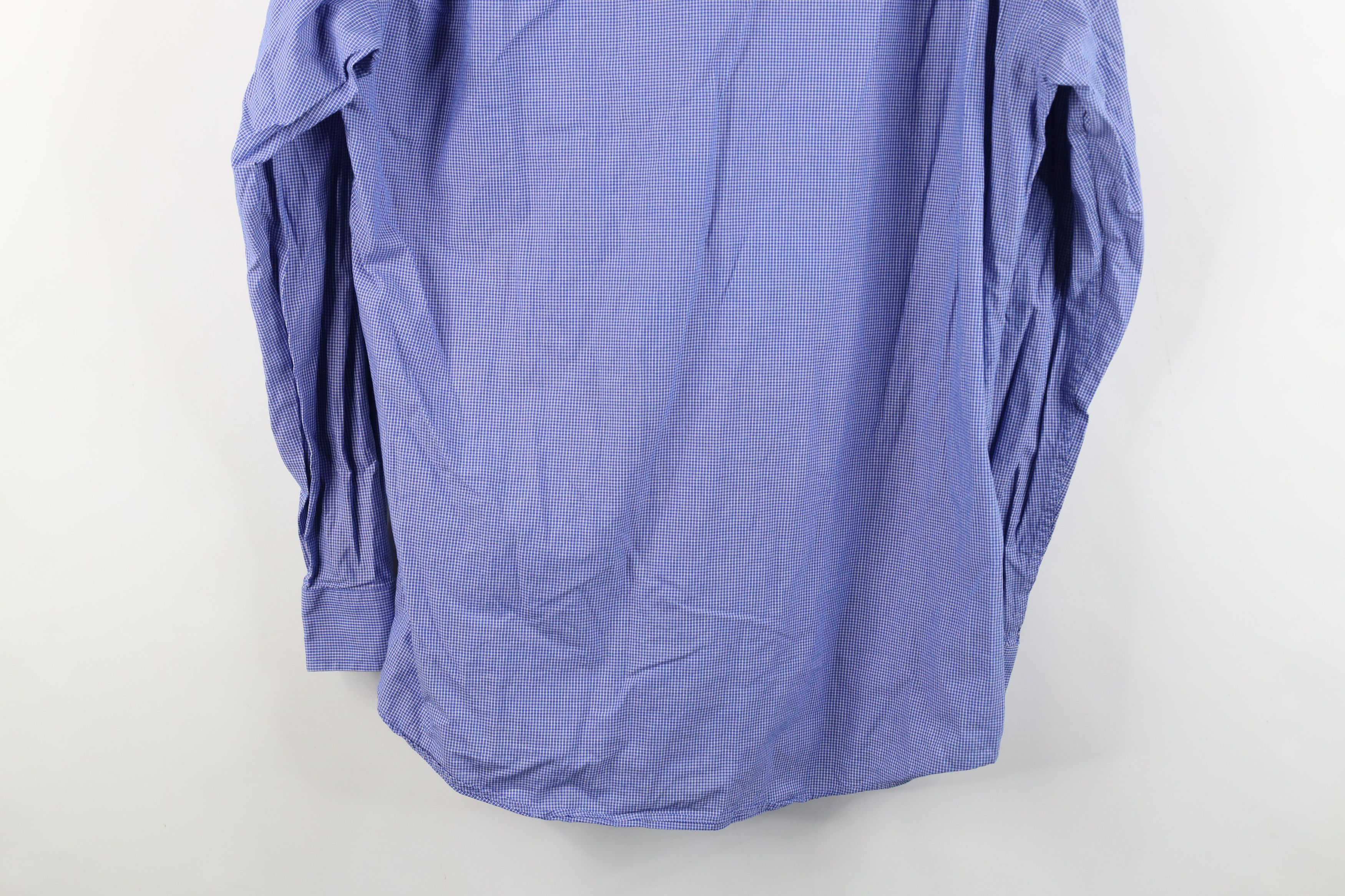 Ben Sherman Ben Sherman Tailored Slim Fit Button Shirt Blue Plaid Size US M / EU 48-50 / 2 - 10 Thumbnail
