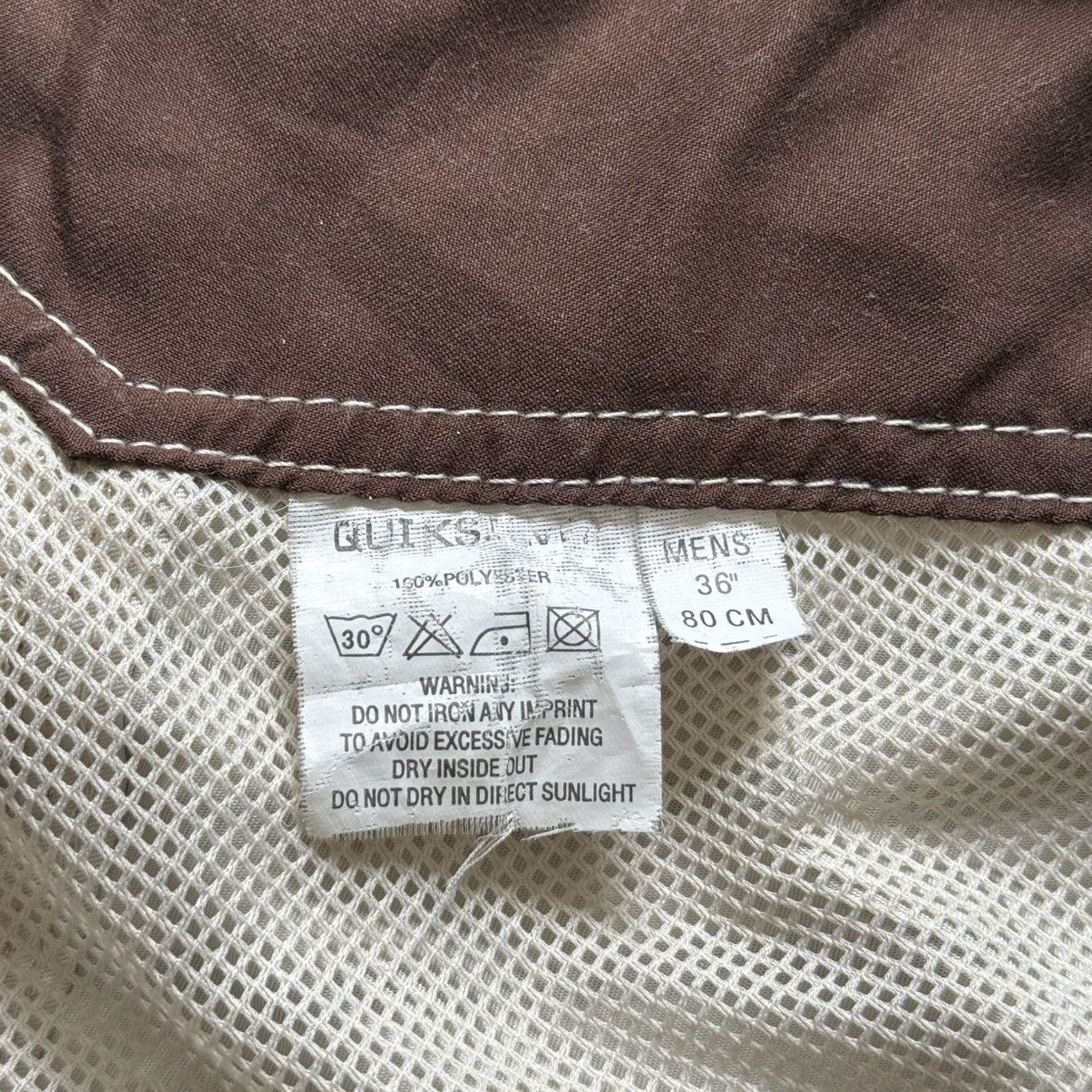 Quiksilver 📌 Vintage Y2K Quiksilver Surfing BoardShorts Embroidered Size US 36 / EU 52 - 10 Thumbnail