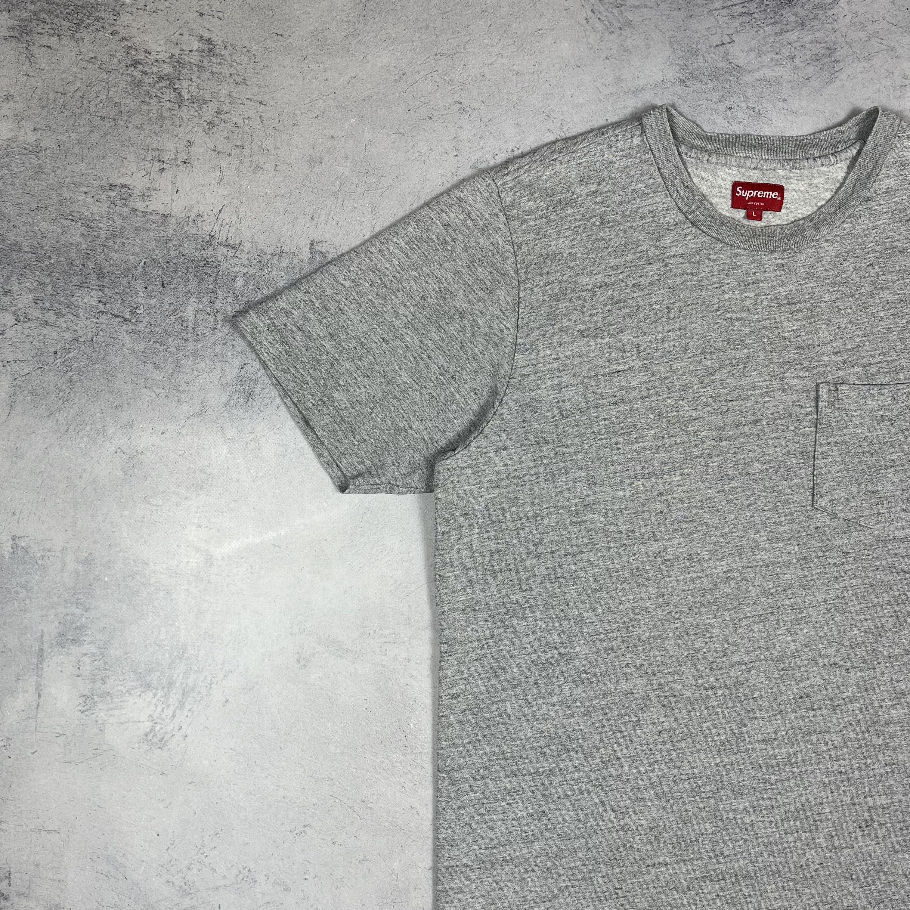 Supreme Supreme Basic Pocket Heavy Cotton T Shirt Size US L / EU 52-54 / 3 - 6 Thumbnail