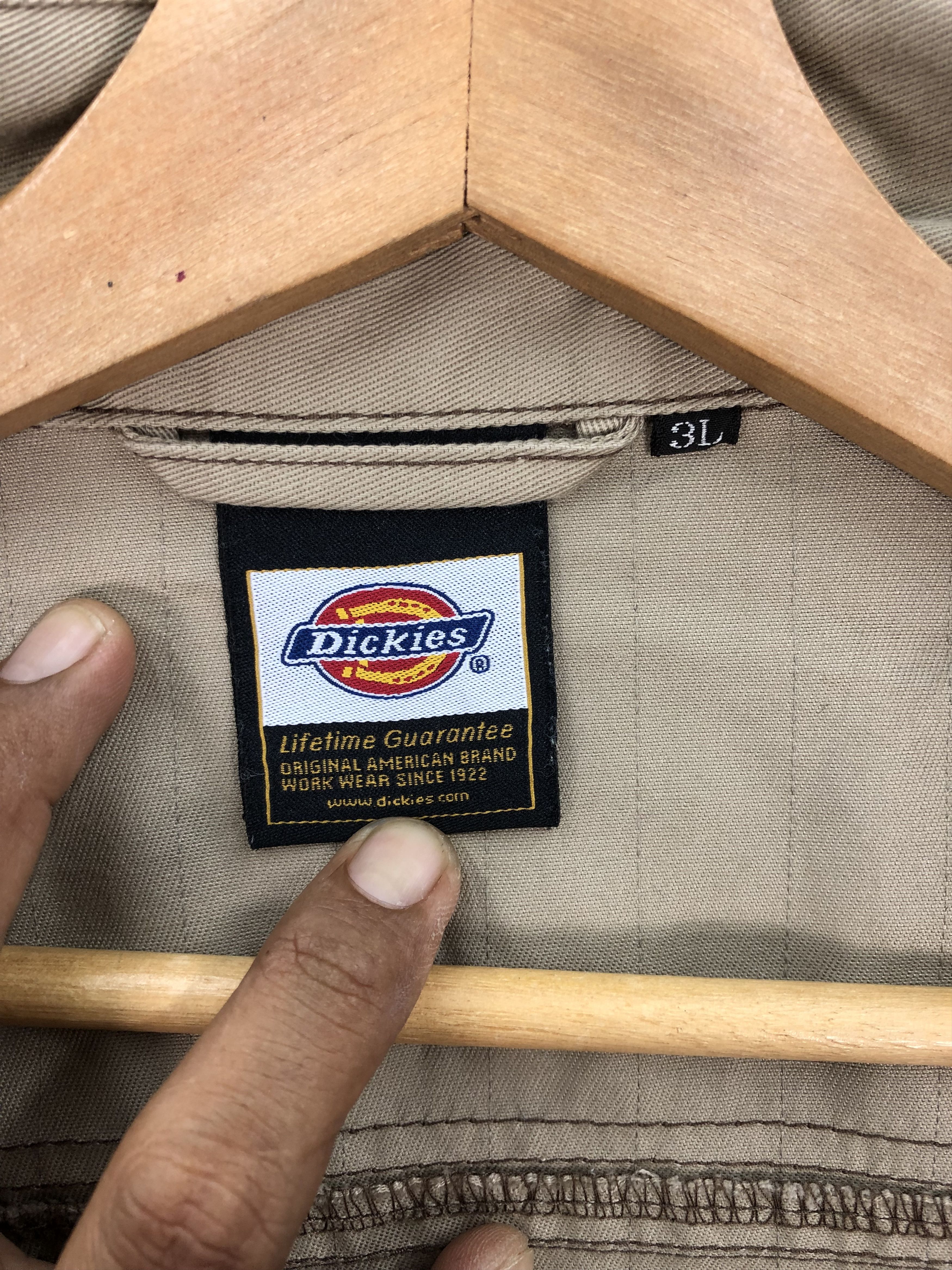 Dickies × Vintage Vintage 90s Dickies Motorcycle Jacket Size US L / EU 52-54 / 3 - 7 Thumbnail
