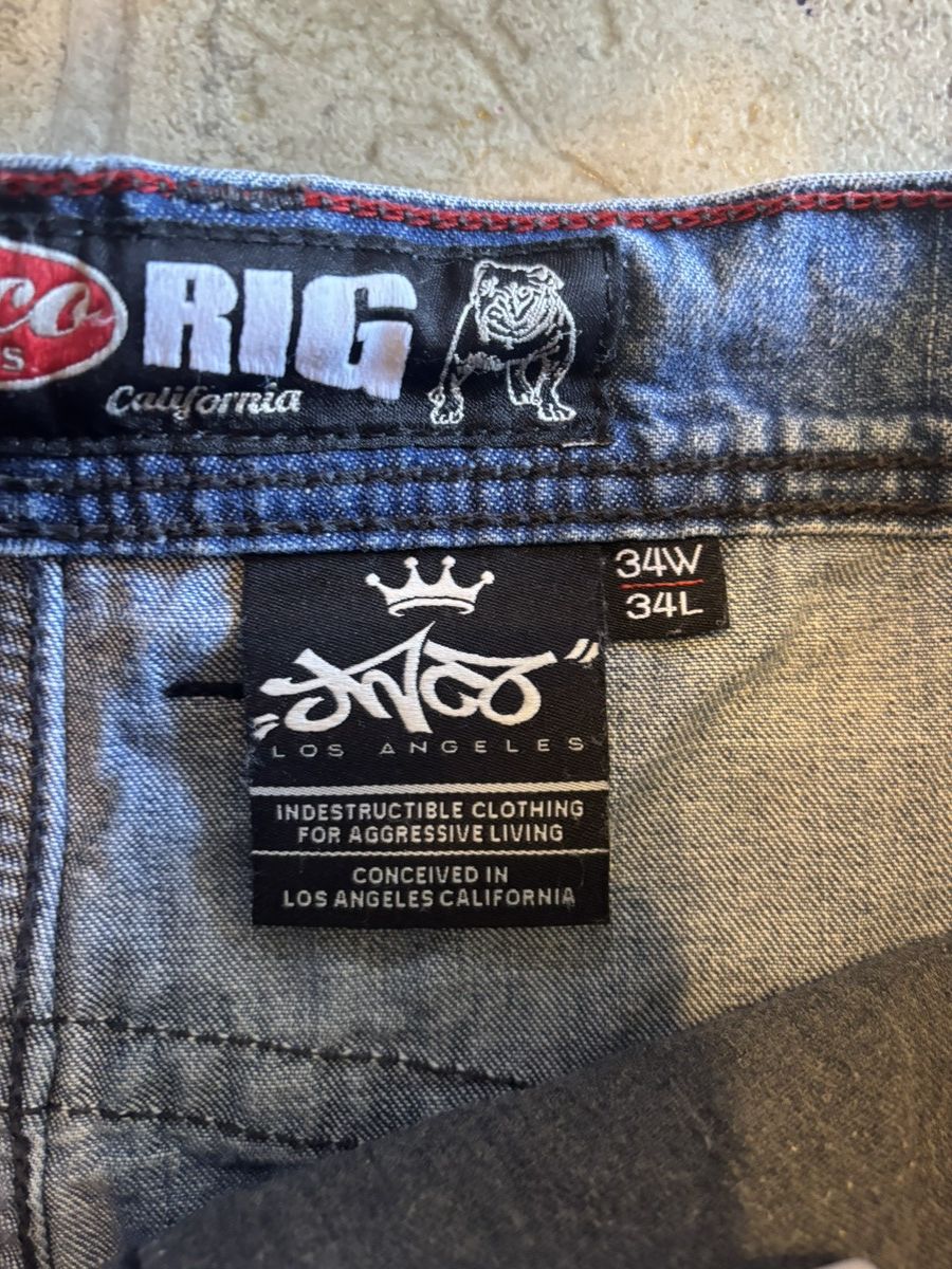 JNCO JNCO big rig wide leg Size US 34 / EU 50 - 4 Thumbnail