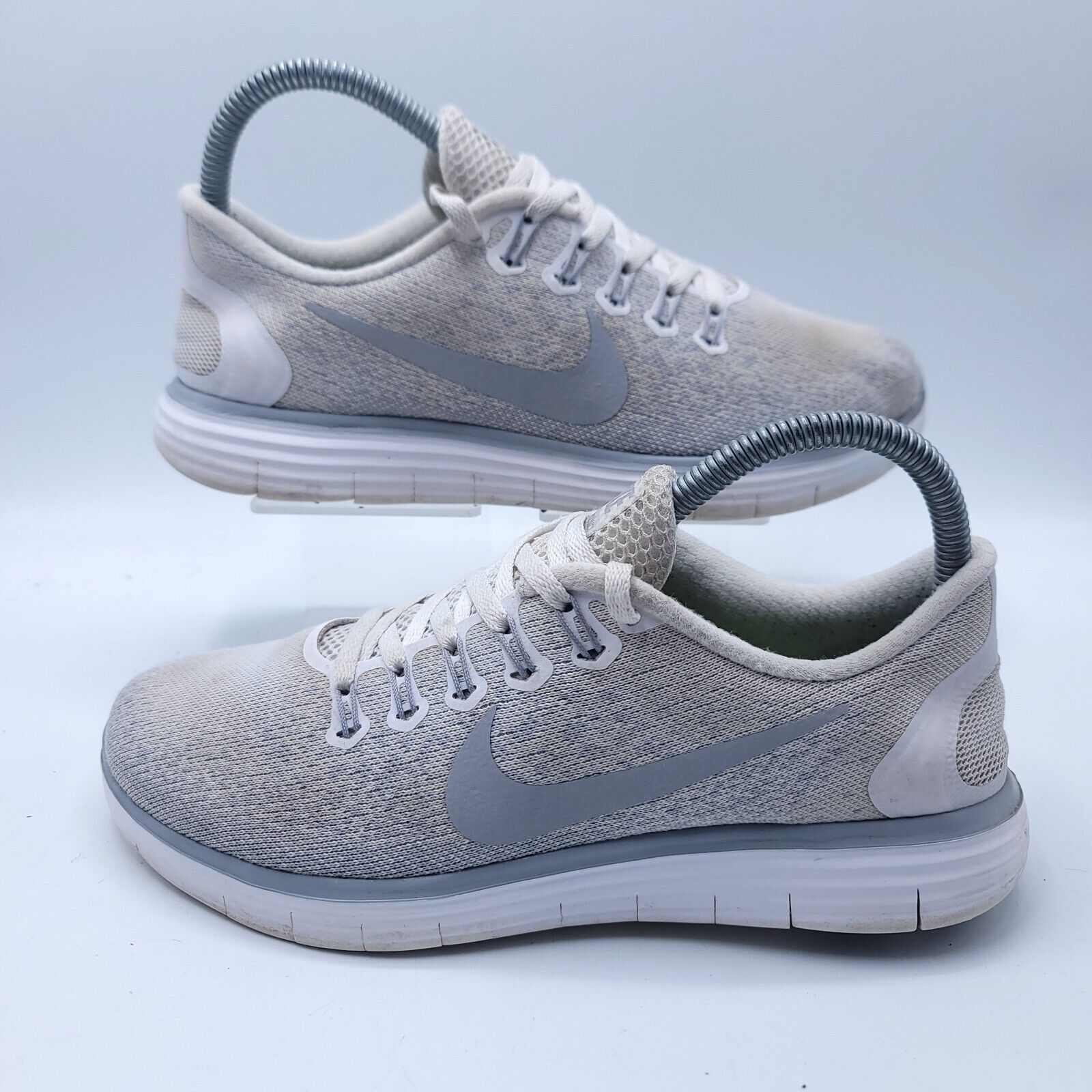 Nike Nike Free RN Distance Shoe Womens Size 7.5 827116-100 Gray Size US 7.5 / IT 37.5 - 5 Thumbnail