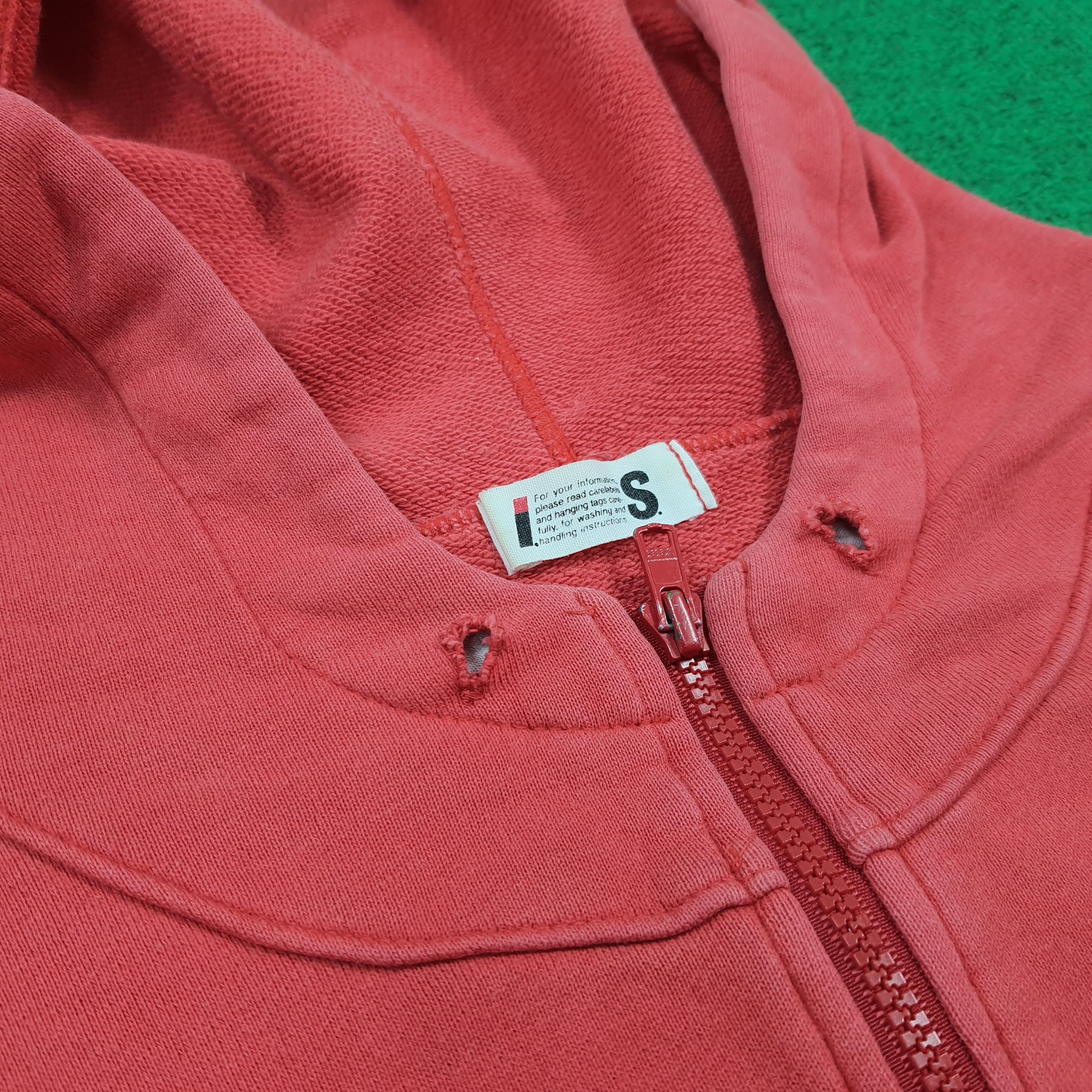 Issey Miyake Rare 80s Issey Miyake I.S. Chisato Tsumori Zipper Hoodie Size US L / EU 52-54 / 3 - 12 Thumbnail