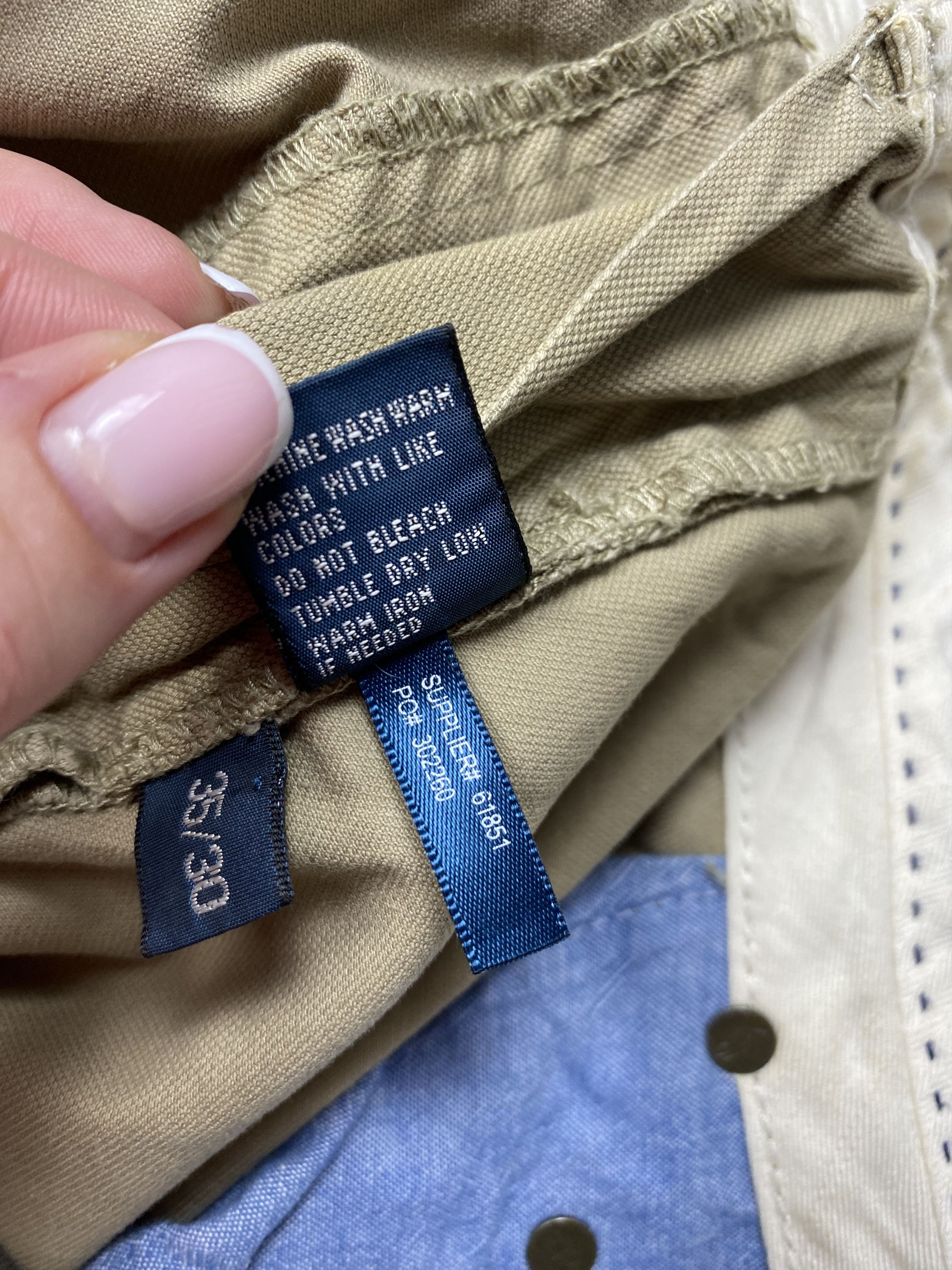 Polo Ralph Lauren × Ralph Lauren × Vintage Polo Ralph Lauren Vintage Mens Chino Pants Y2K Size US 35 - 7 Thumbnail