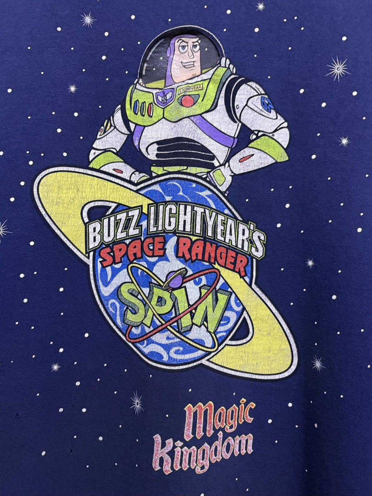Disney Vintage 90's Disney Buzz Lightyears - Magic Kingdom T-Shirt Size US XL / EU 56 / 4 - 4 Thumbnail