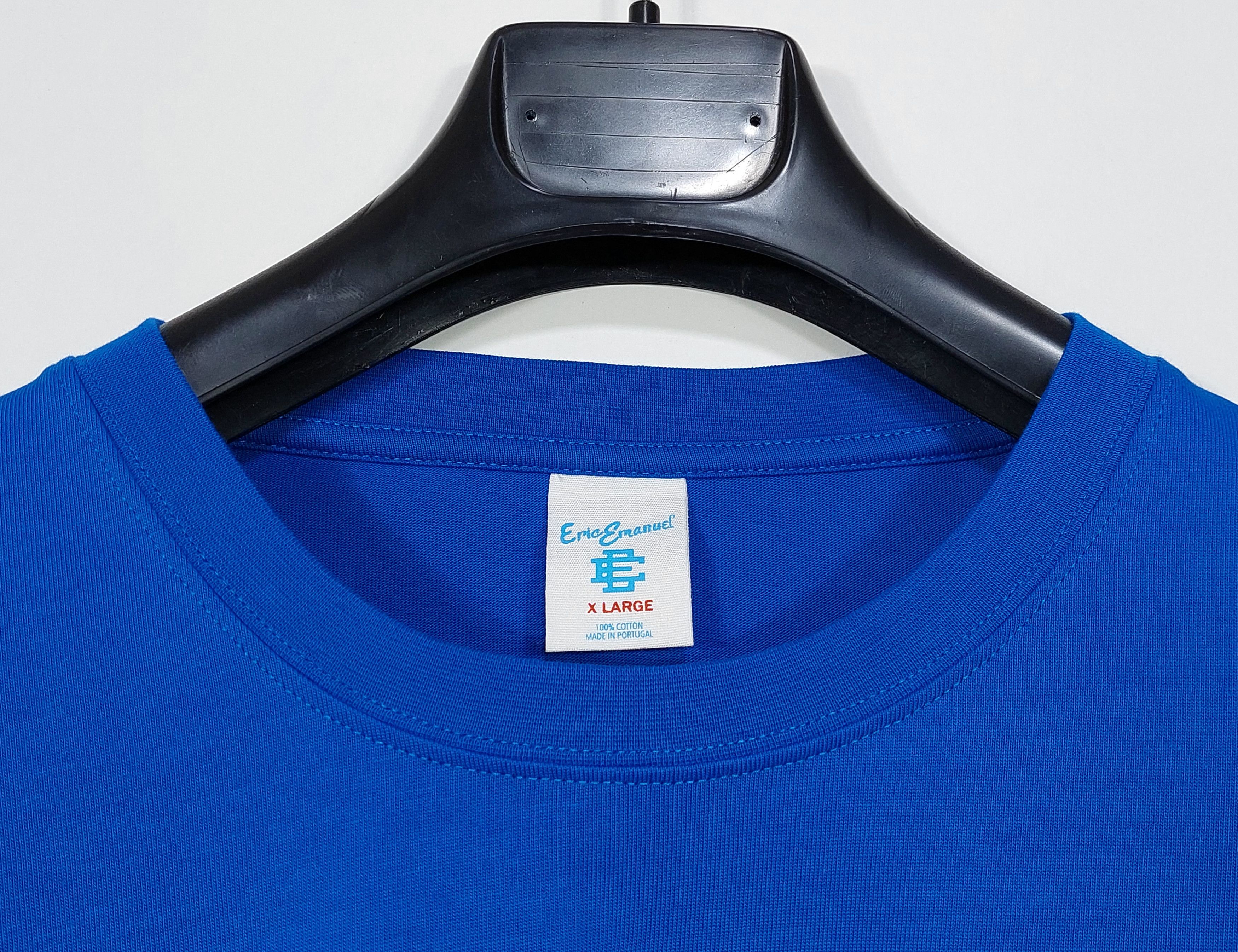 Eric Emanuel EE classic long sleeve tshirt - blue XL Size US XL / EU 56 / 4 - 2 Thumbnail