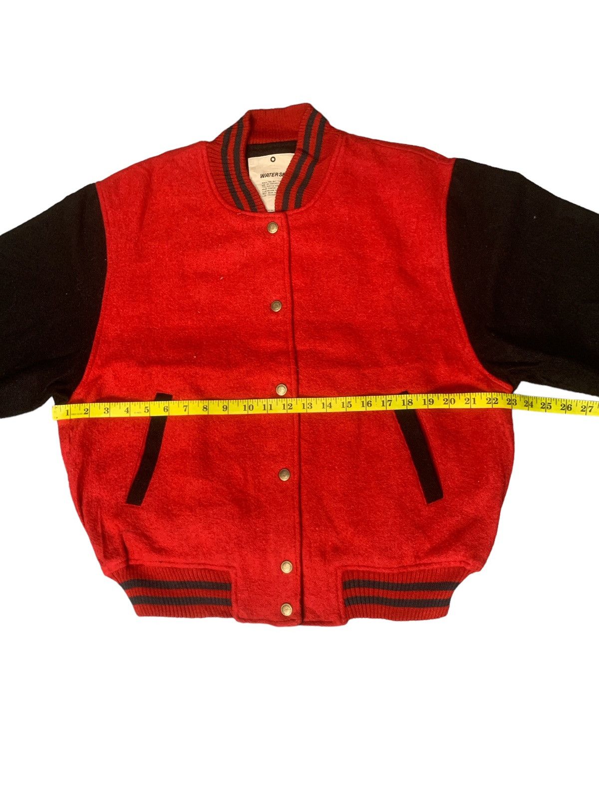 Japanese Brand × Vintage Rare Design Vintage Water Sky Varsity Jackets Size M / US 6-8 / IT 42-44 - 10 Thumbnail
