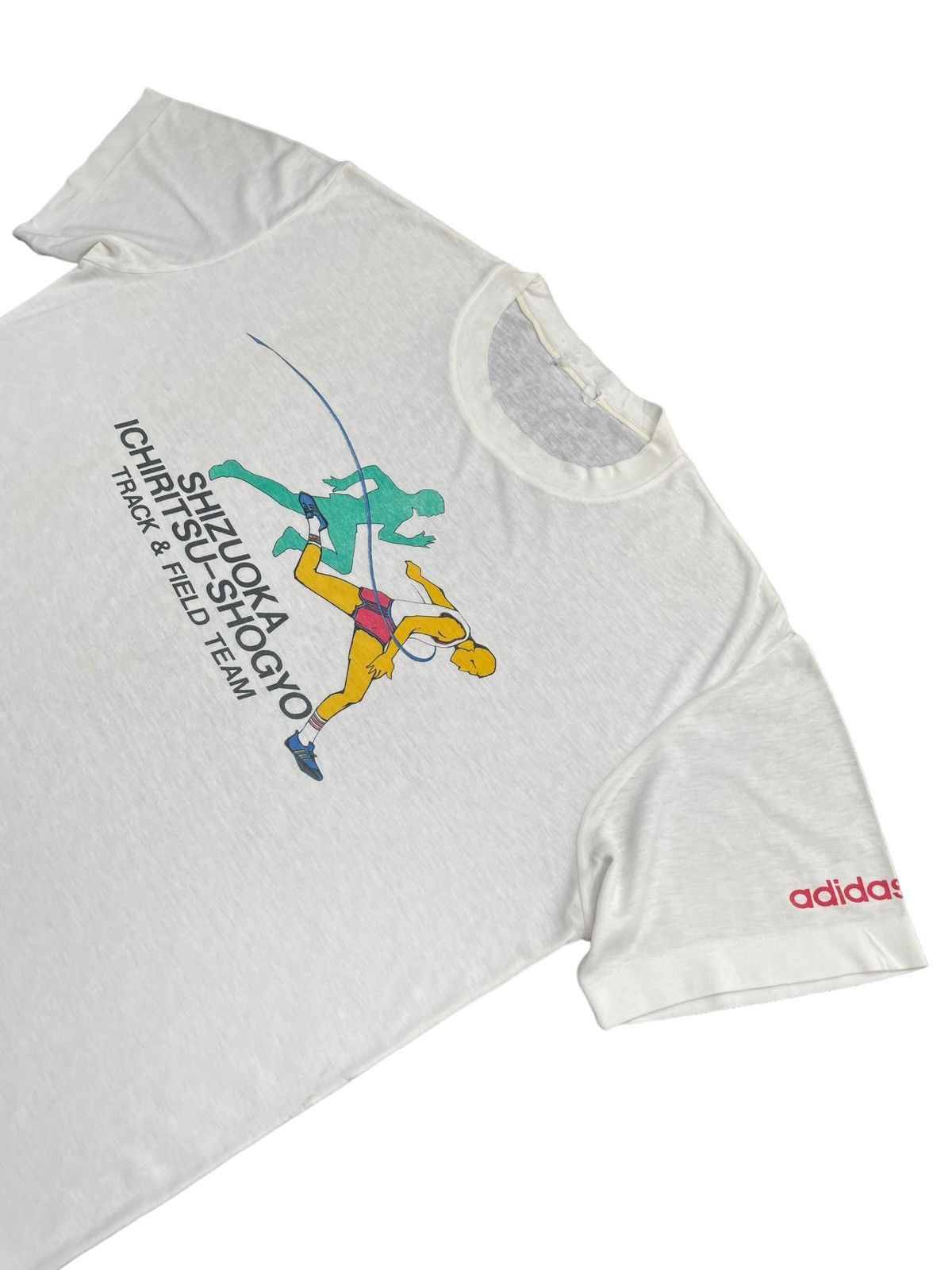 Adidas × Vintage Vintage Adidas Trefoil Tshirt Size US XL / EU 56 / 4 - 2 Thumbnail