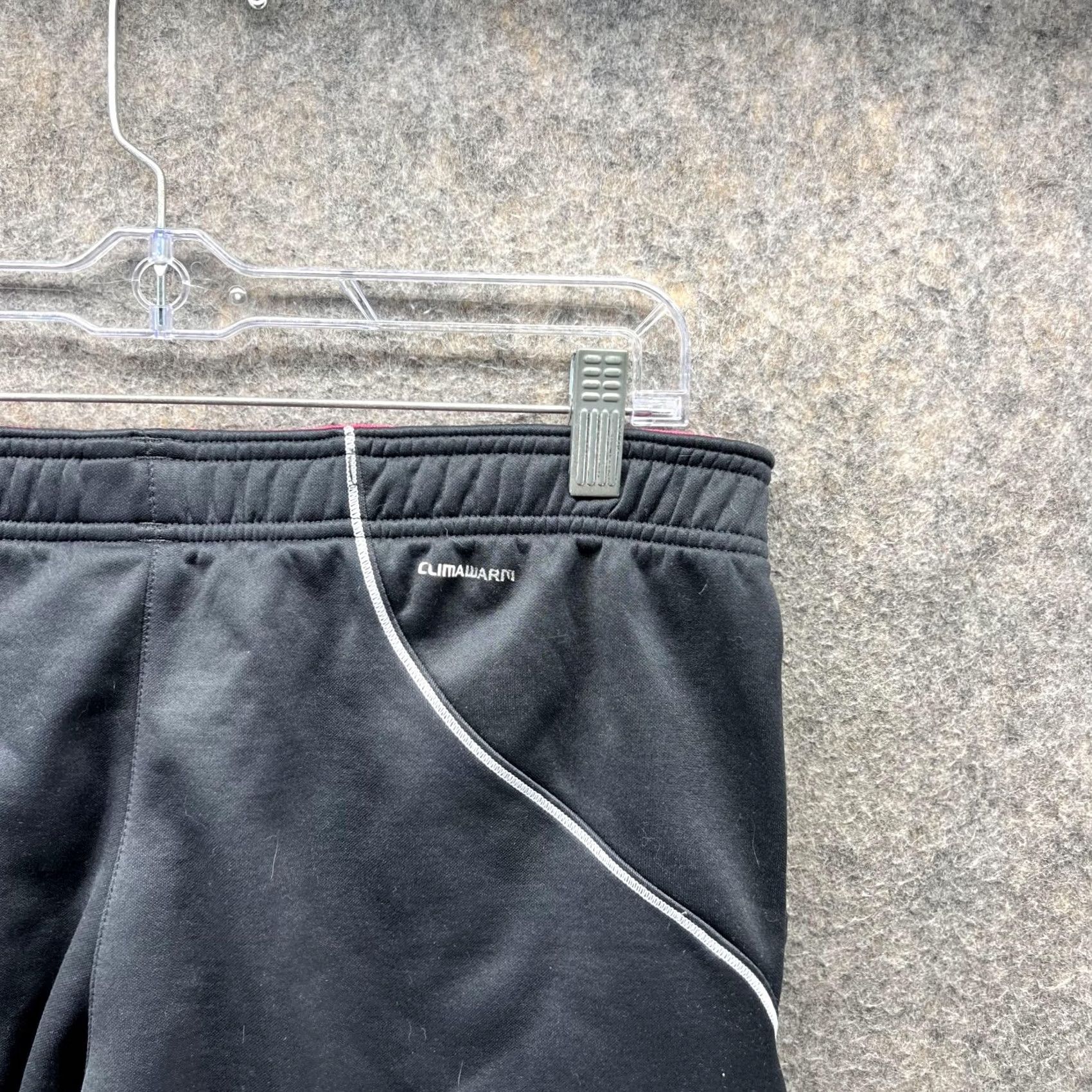 Adidas Adidas Sweatpants Women Medium Black Athletic Straight Size 32" / US 10 / IT 46 - 5 Thumbnail