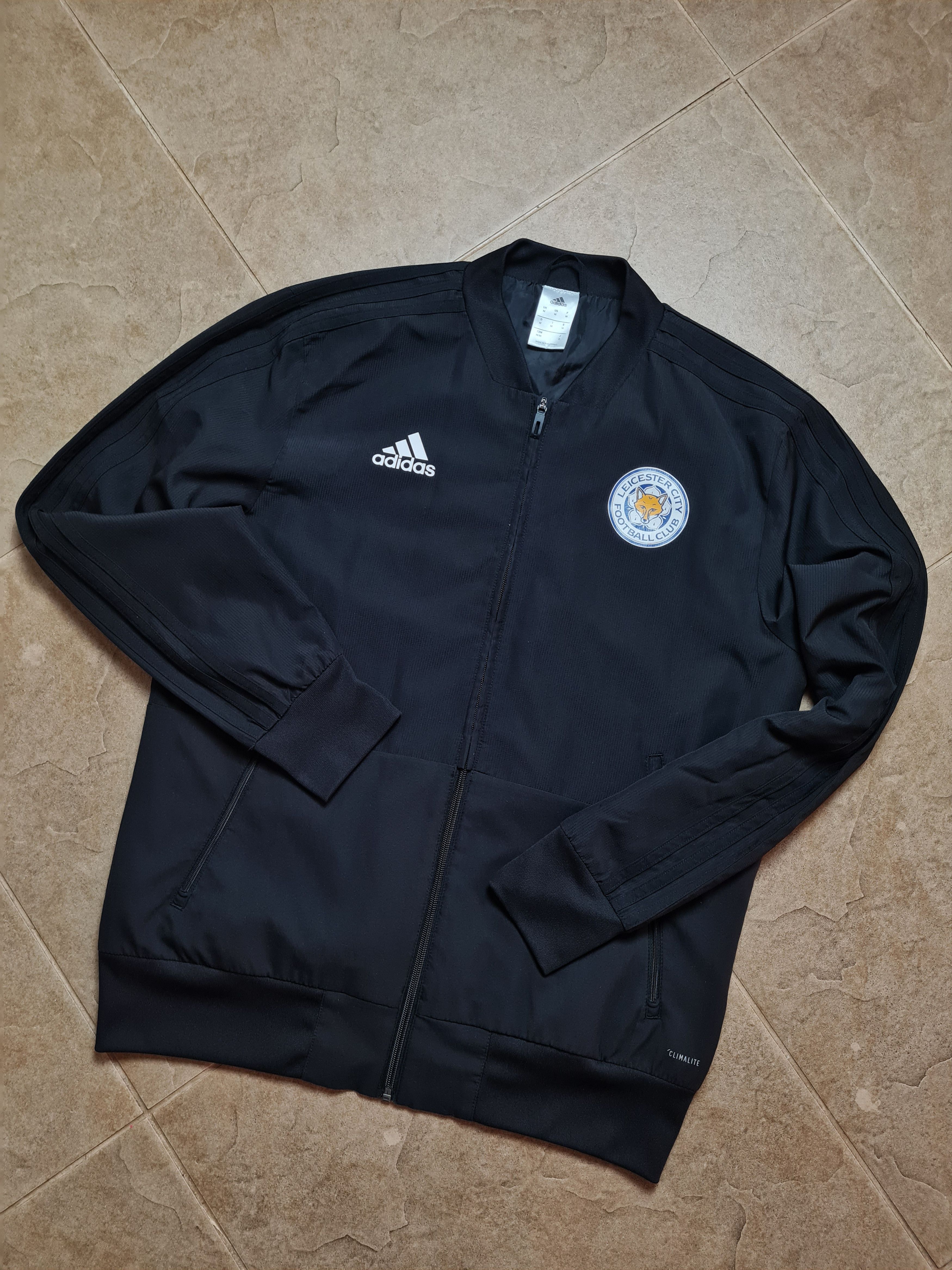 Adidas Football Jacket Leicester City Soccer Training Top Adidas Size US M / EU 48-50 / 2 - 22 Thumbnail