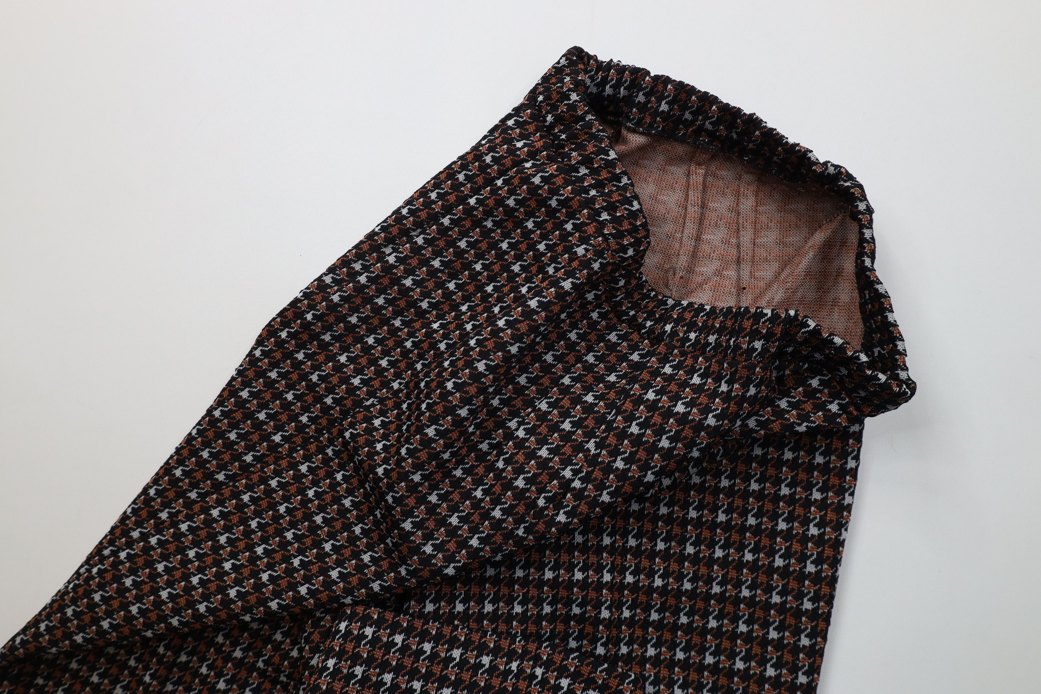 Vintage Vinage 60s 70s Streetwear Knit Bell Bottoms Pants USA Size 36" / US 14 / IT 50 - 7 Thumbnail