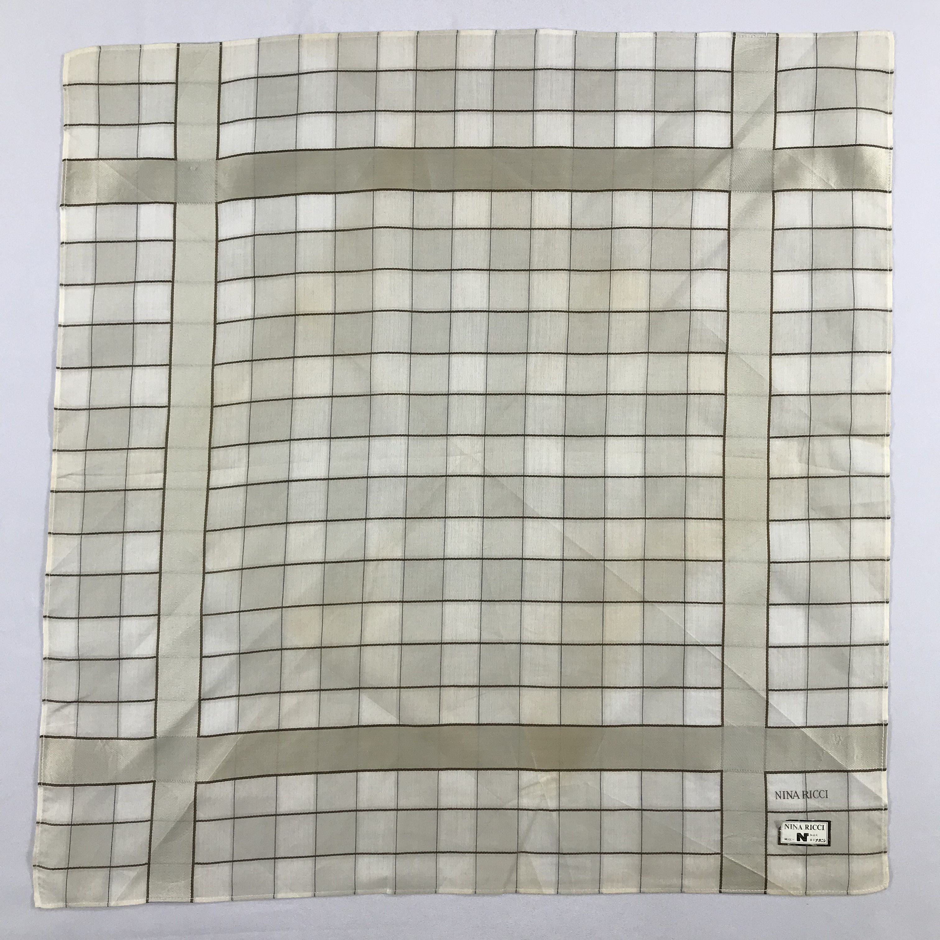 Nina Ricci × Vintage Nina Ricci Bandana / Handkerchief / Neckerchief - S2088 Size ONE SIZE - 1 Thumbnail