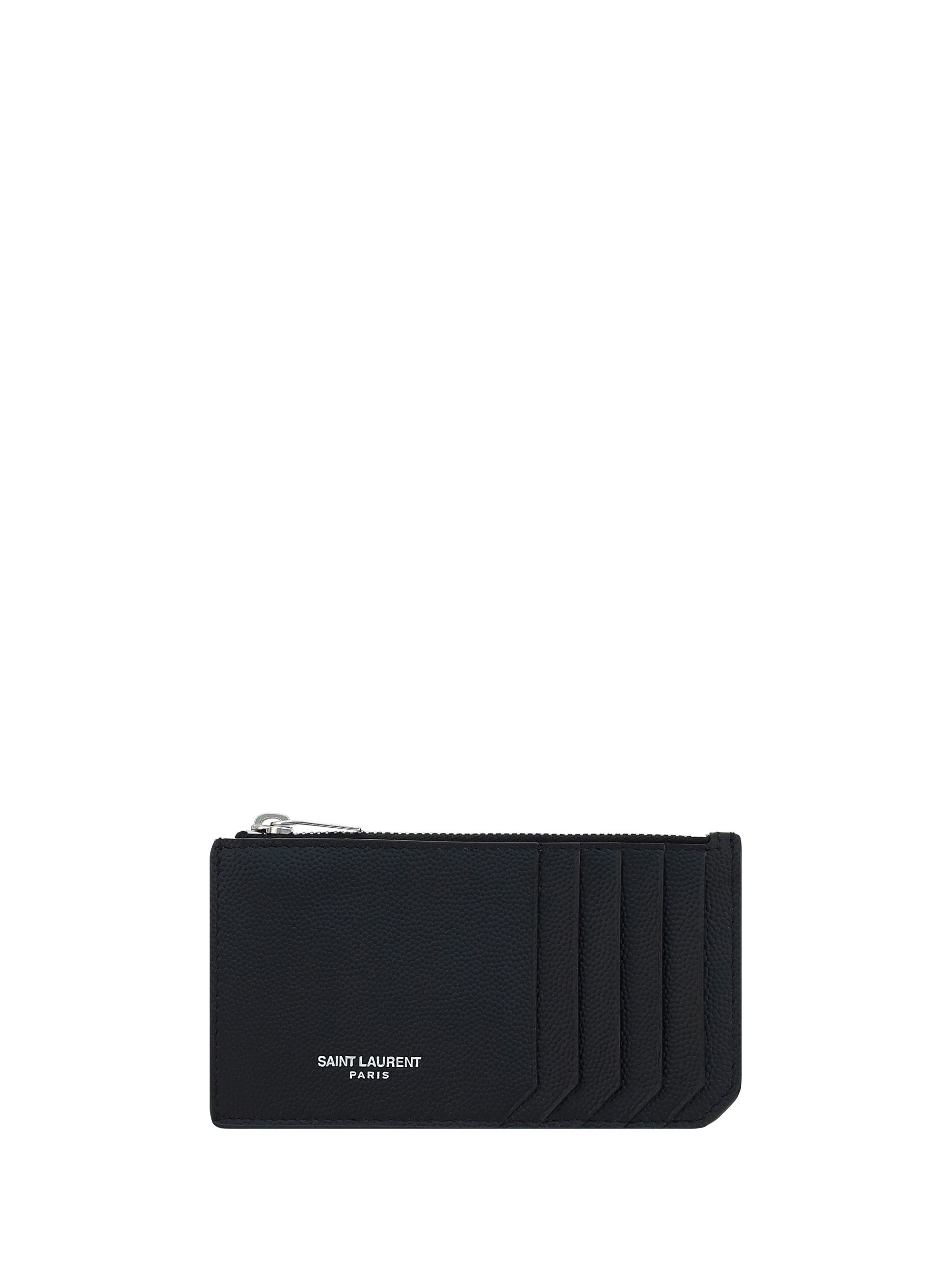 Saint Laurent Paris Card Holder Size ONE SIZE - 1 Thumbnail