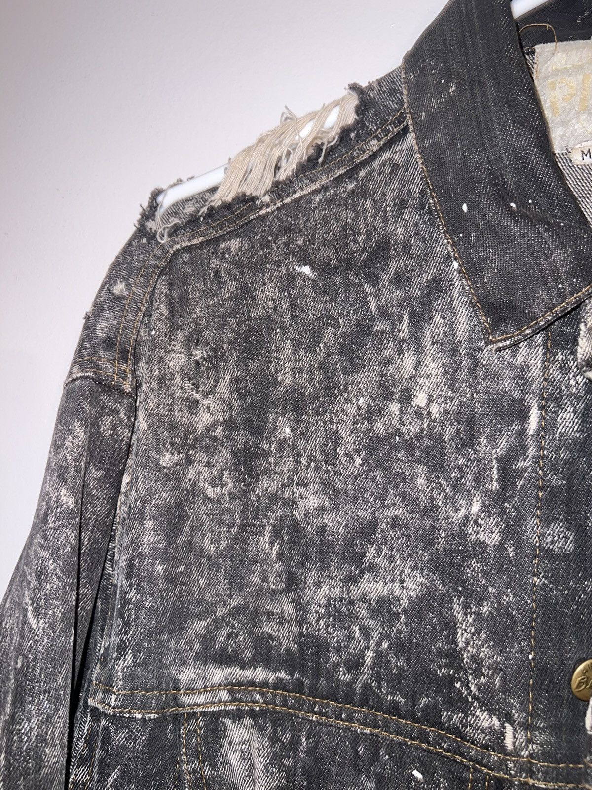 Japanese Brand Distressed Denim Work Jacket Size US M / EU 48-50 / 2 - 4 Thumbnail