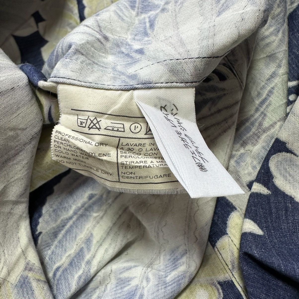 Salvatore Ferragamo Vintage 1990s Salvatore Ferragamo Floral Botanical Cotton Size US XS / EU 42 / 0 - 6 Thumbnail