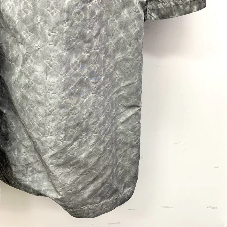 Louis Vuitton Louis Vuitton Gray Logo Long Sleeve Coat-2507 Size XL / US 12-14 / IT 48-50 - 5 Thumbnail