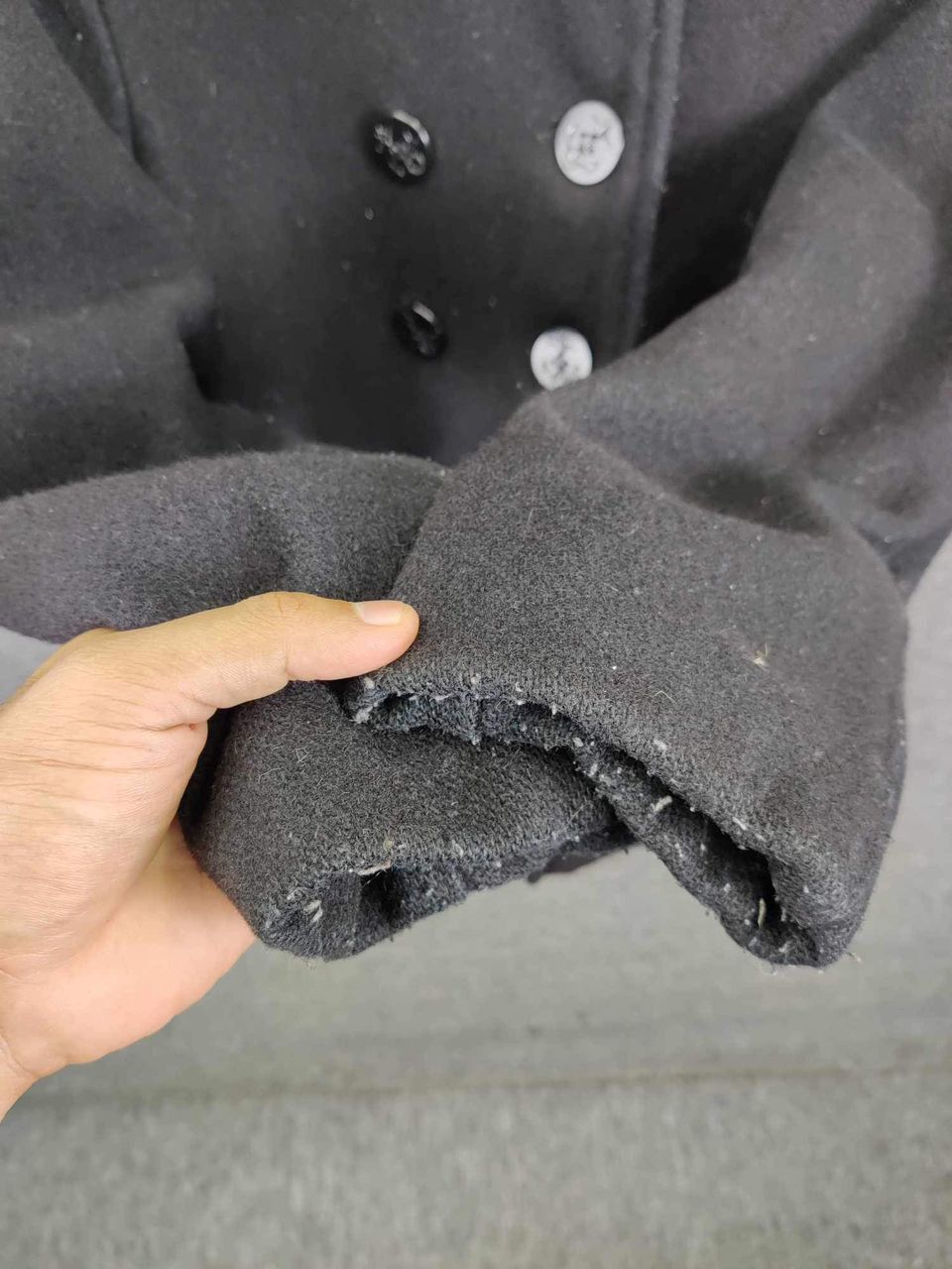 Schott Vintage Schott NYC U.S. 740N Double Breasted Wool Coat Size US M / EU 48-50 / 2 - 10 Thumbnail