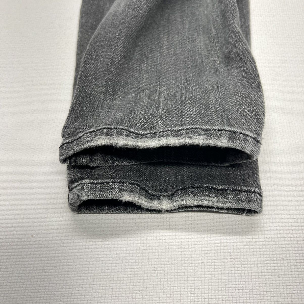 Hudson Hudson Jeans Grey Nico Mid Rise Super Skinny Denim Washed Size 28" / US 6 / IT 42 - 16 Thumbnail