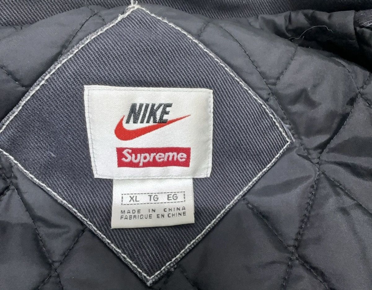 Nike × Supreme Supreme nike double zip Quilted Work jacket black Size US XL / EU 56 / 4 - 3 Thumbnail