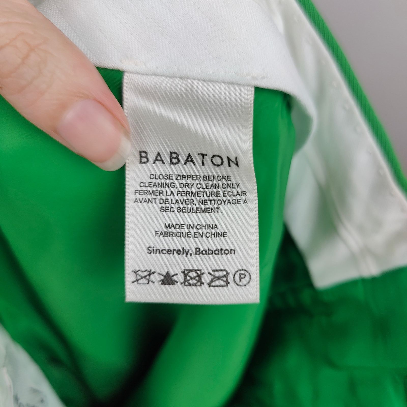 Aritzia Aritzia Babaton Agency Pant City Wool Womens 4 Green Size 27" / US 4 / IT 40 - 9 Thumbnail