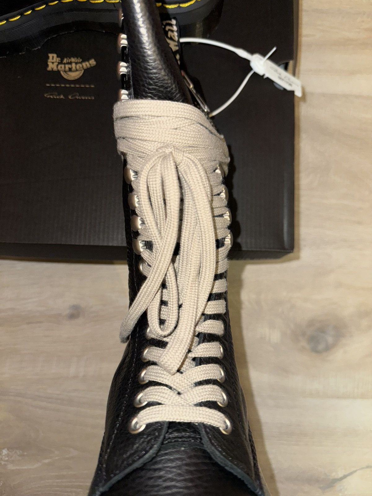 Dr. Martens × Rick Owens Dr. Martens x Rick Owens FW22 Strobe calf length boot Size US 9.5 / EU 42-43 - 6 Thumbnail