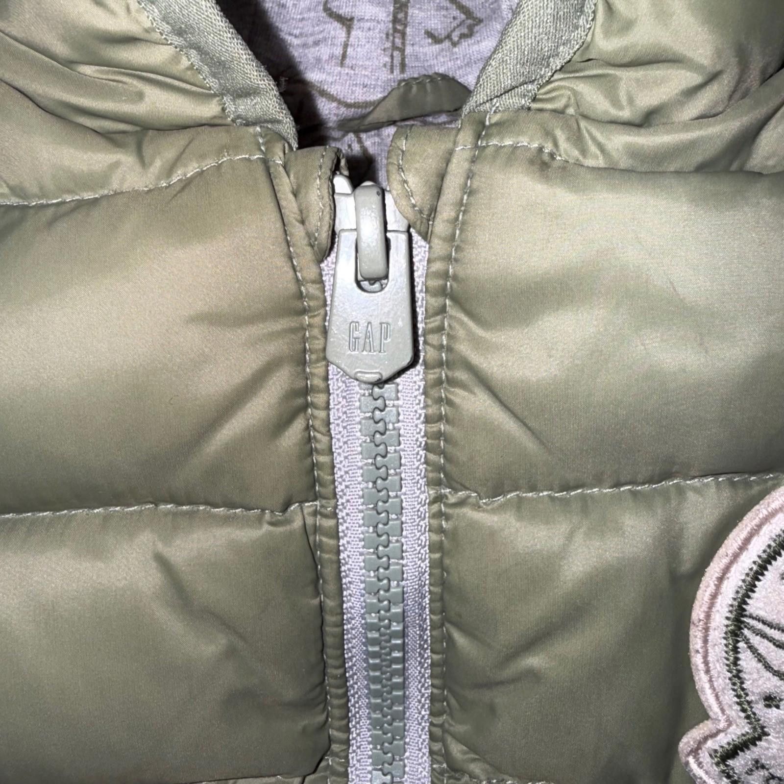 Other Baby Gap Star Wars Yoda Puffer Jacket Olive Green 18-24 M Size US XXS / EU 40 - 9 Thumbnail