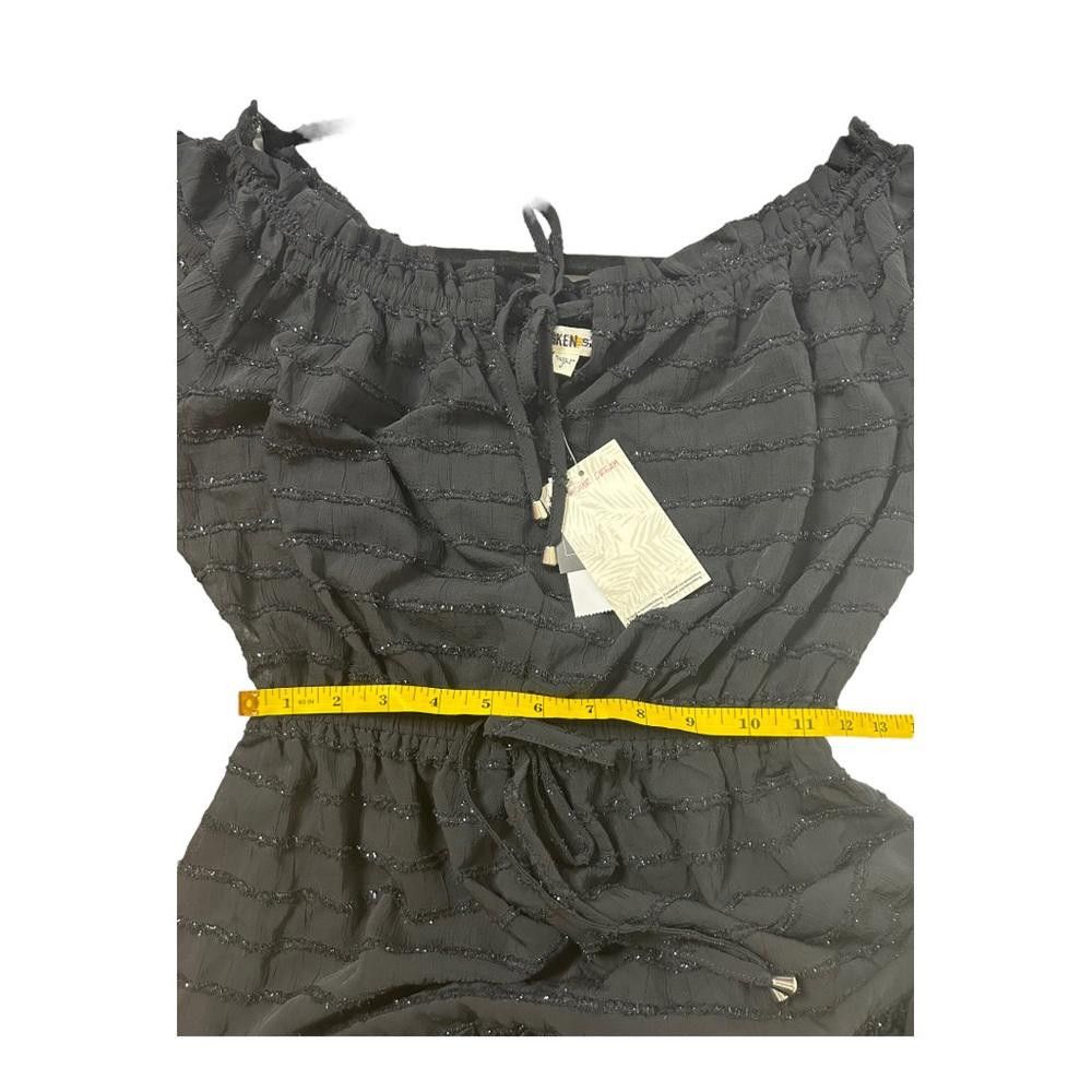 Other Miken l NWT Black Ruffled Dress Small Size S / US 4 / IT 40 - 7 Thumbnail