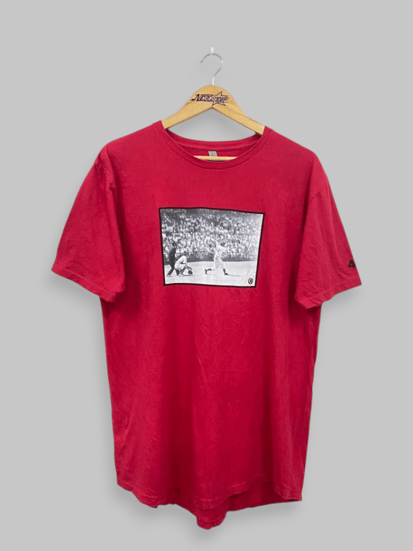 Vintage VTG Y2K Frank Bauman Photography of Jackie Robinson tee Size US L / EU 52-54 / 3 - 1 Thumbnail