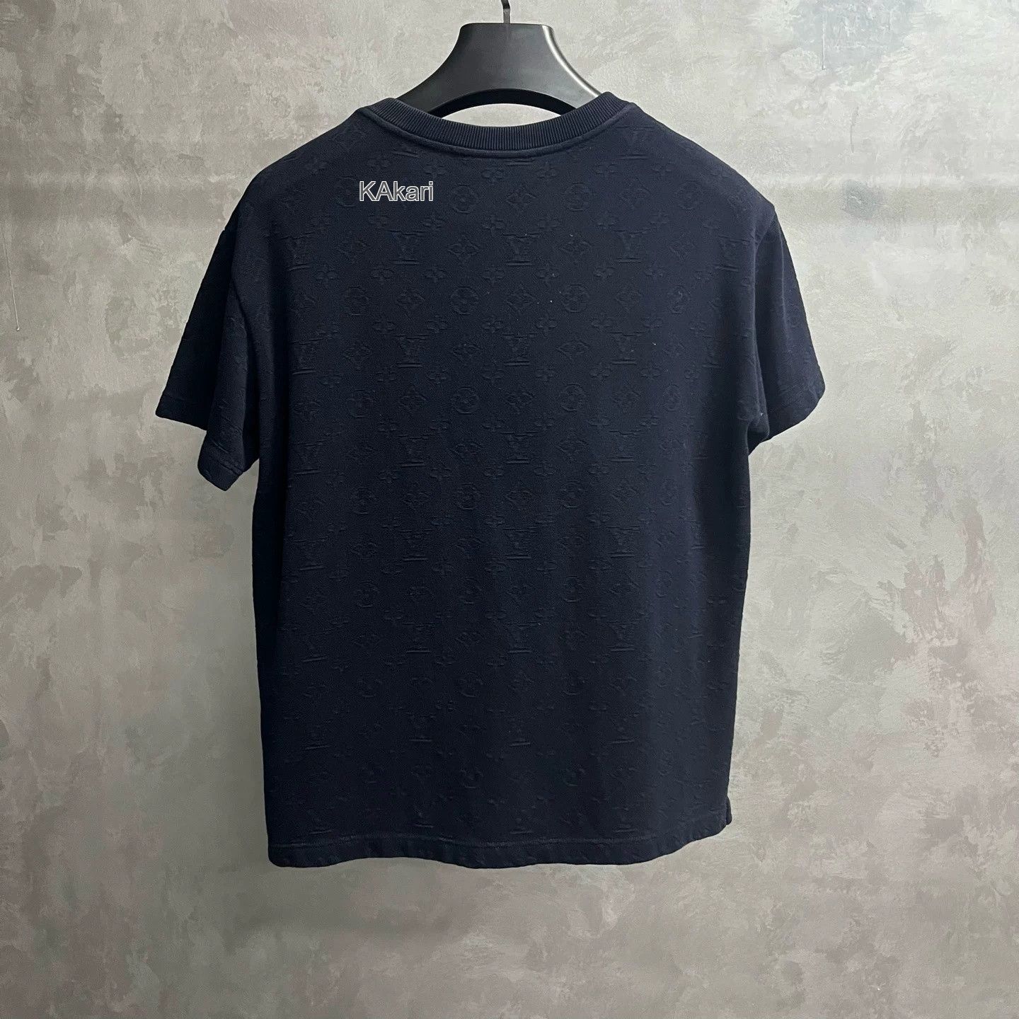 Louis Vuitton Louis Vuitton Dark Blue Cotton Logo T-shirt Size US XXS / EU 40 - 5 Thumbnail