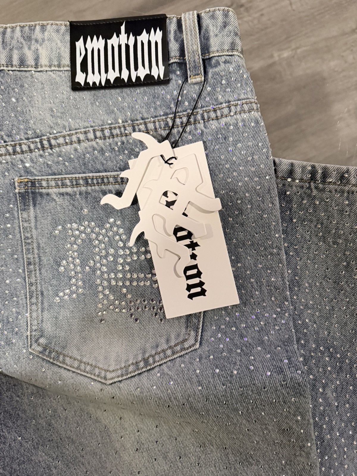 Other Mixed Emotions Rhines stone Jeans Size US 36 / EU 52 - 8 Thumbnail