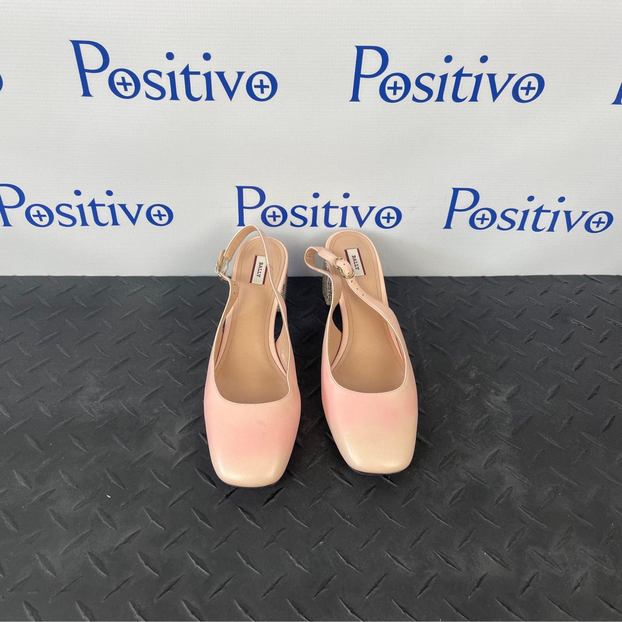 Bally Bally Cheri Litchi Sling Pump Sandals US 7 EU 37.5 w/ Defect Size US 7 / IT 37 - 3 Thumbnail